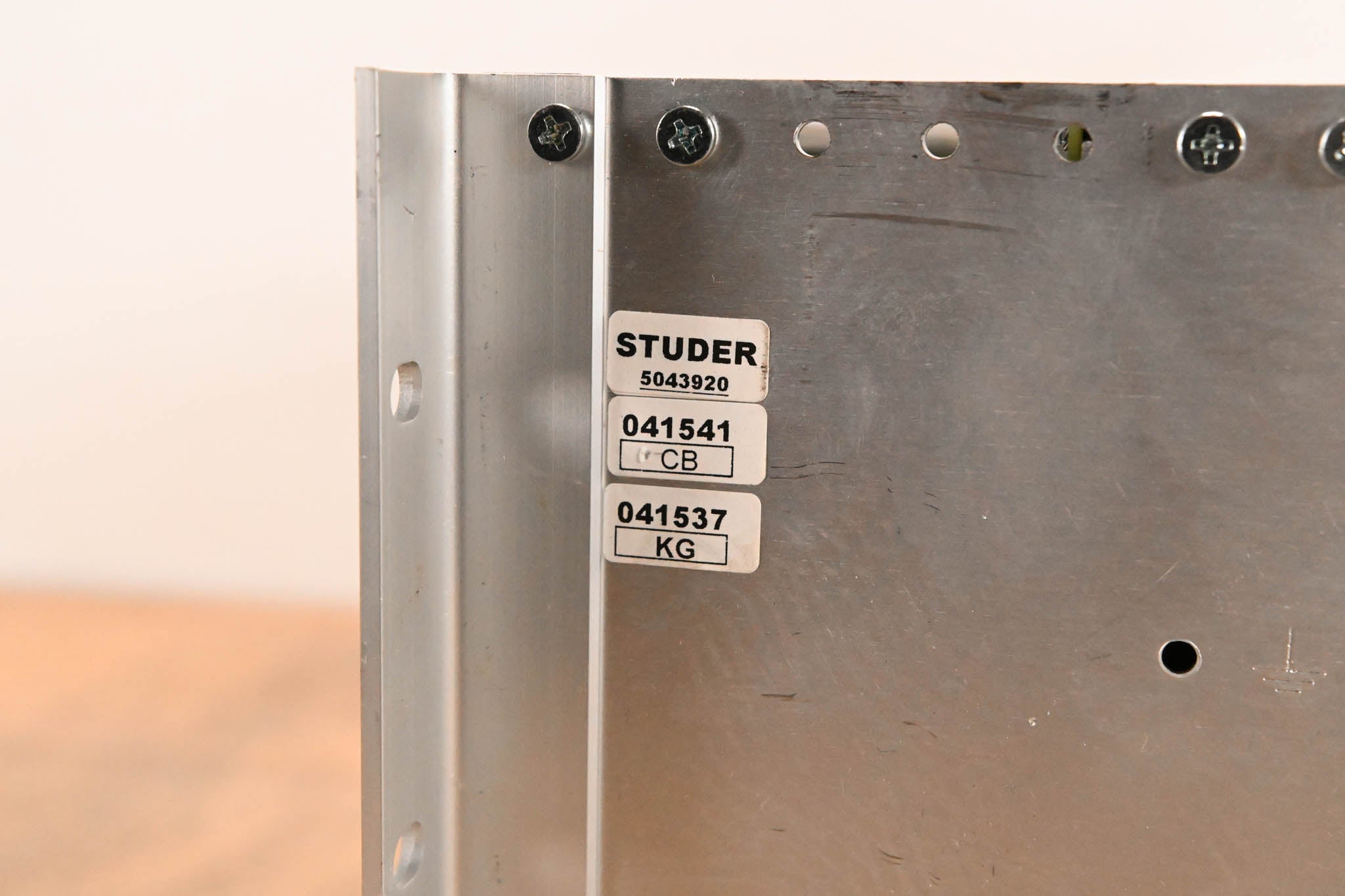 Studer D23m I/O System w/ A-Link HD Card, Fan Module, and Filter Module