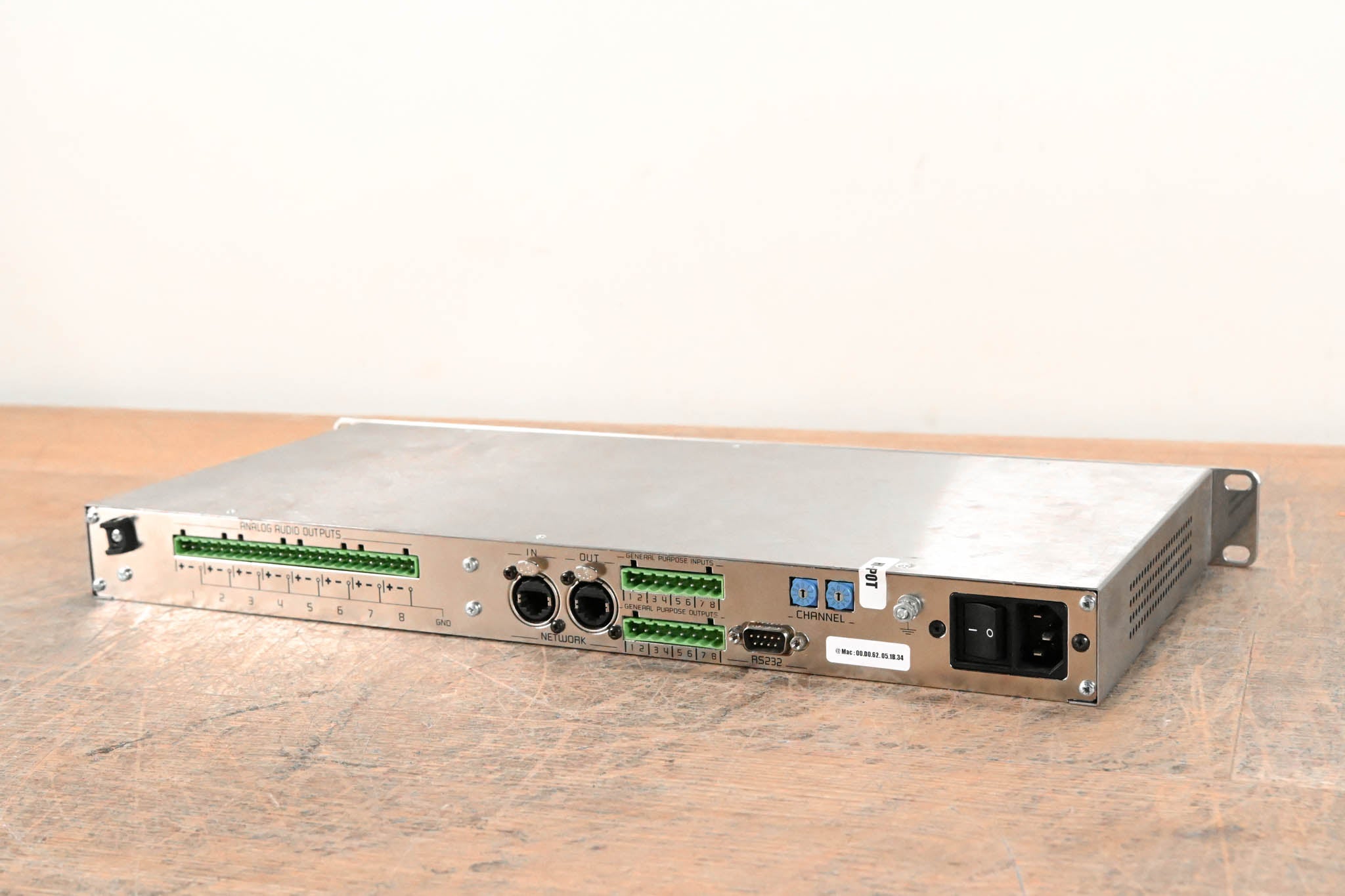 Digigram EtherSound ES8OUT TB Ethernet Audio Bridge