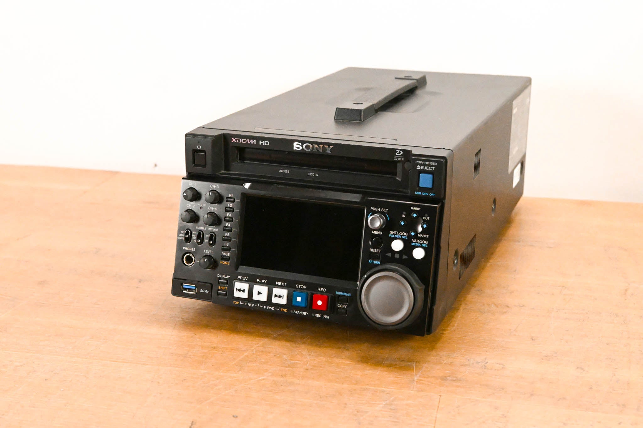Sony PDW-HD1550 XDCAM HD422 Professional Disk Recorder/Player