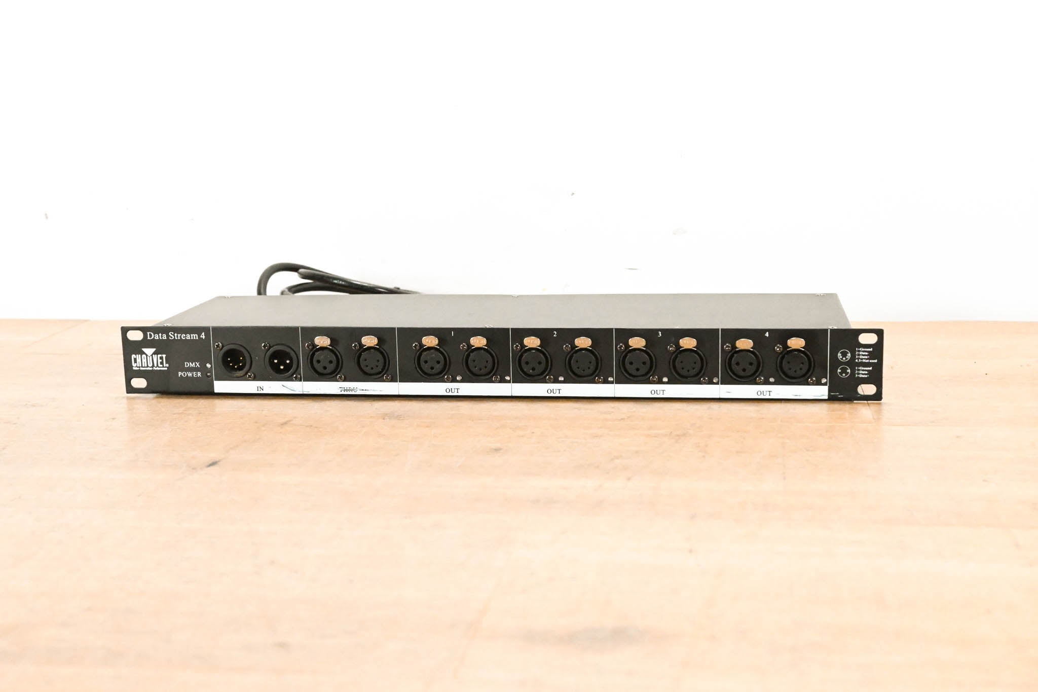 Chauvet Data Stream 4 DMX-512 Optical Splitter