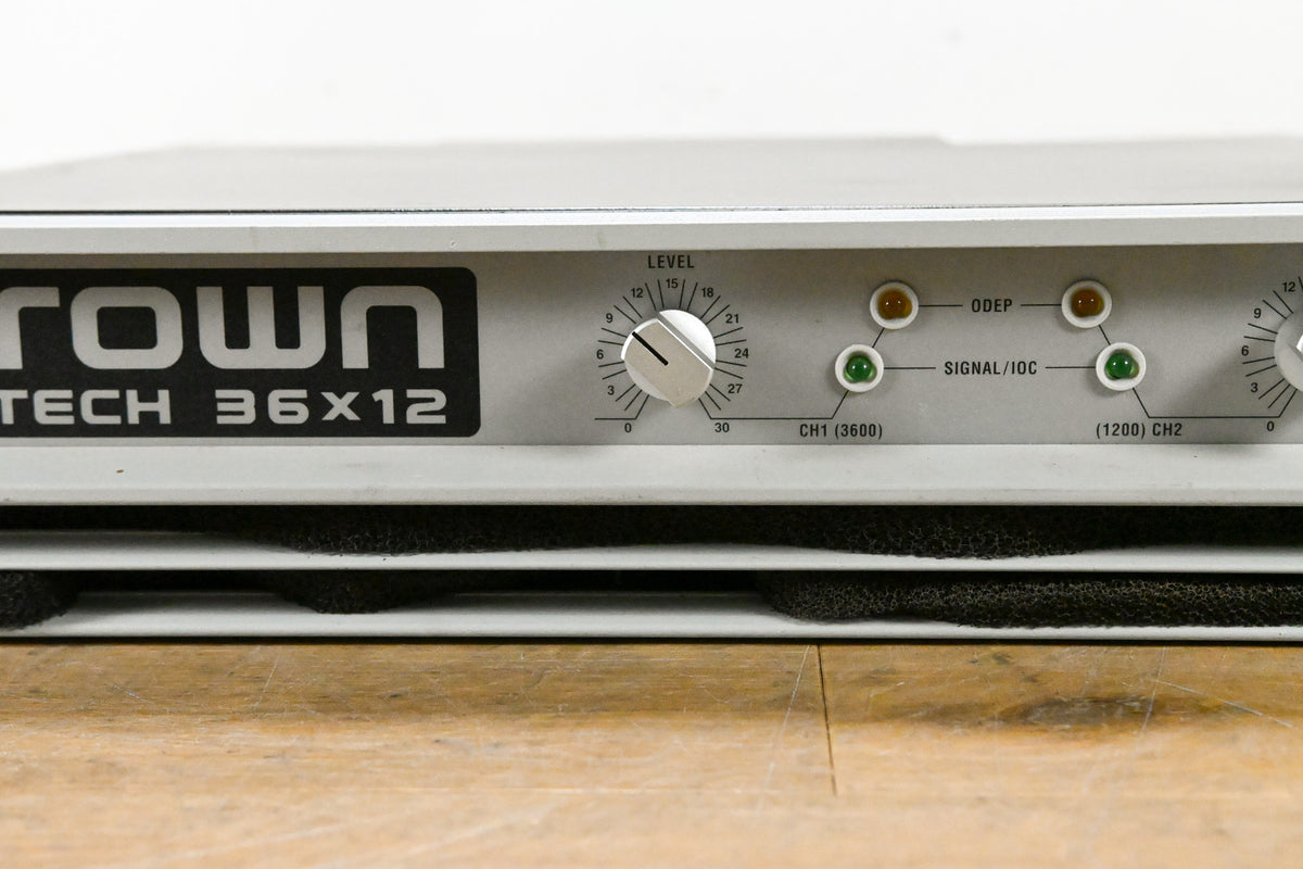 Crown Macro-Tech 36x12 2-Channel Power Amplifier