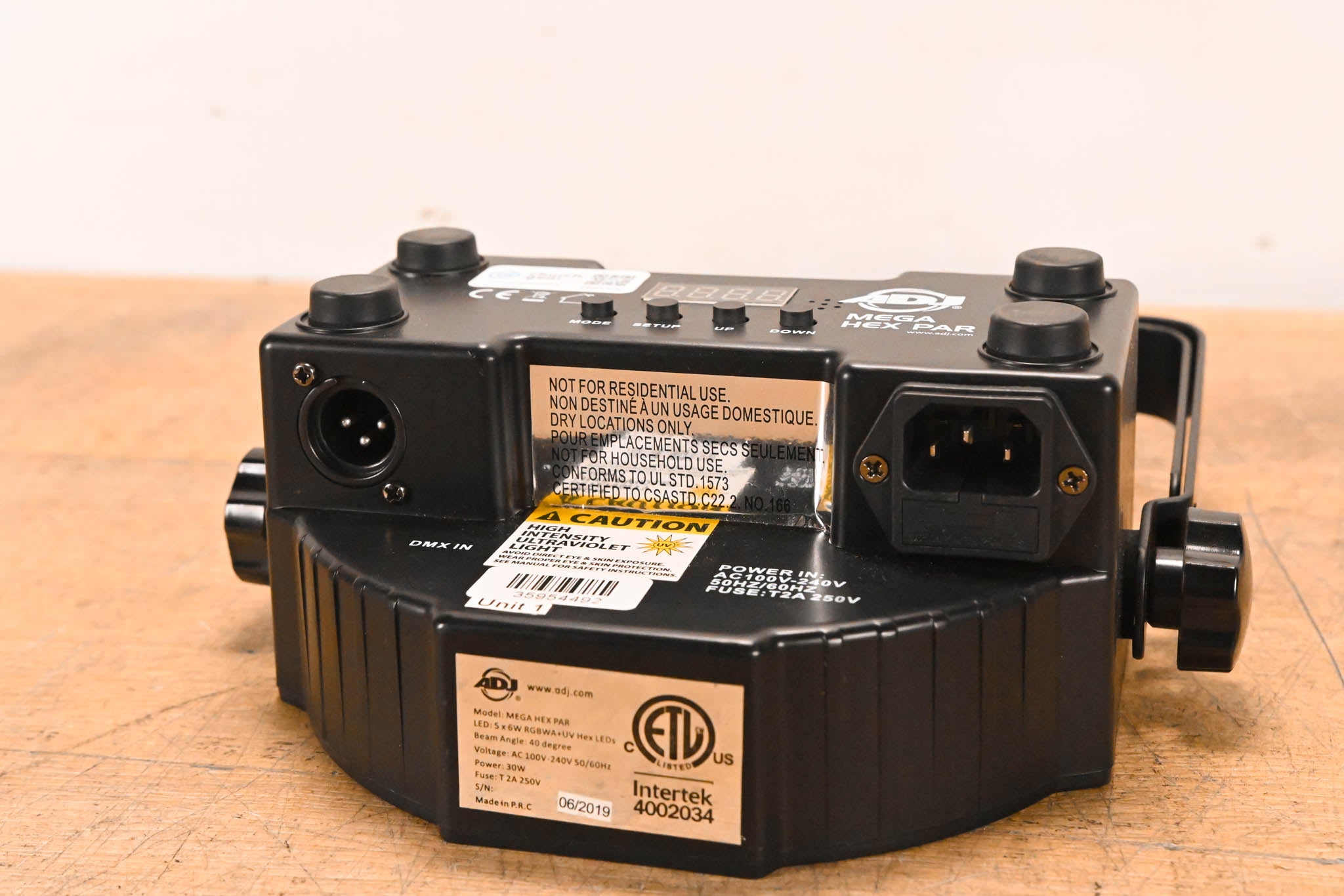 ADJ Mega Hex Par Light