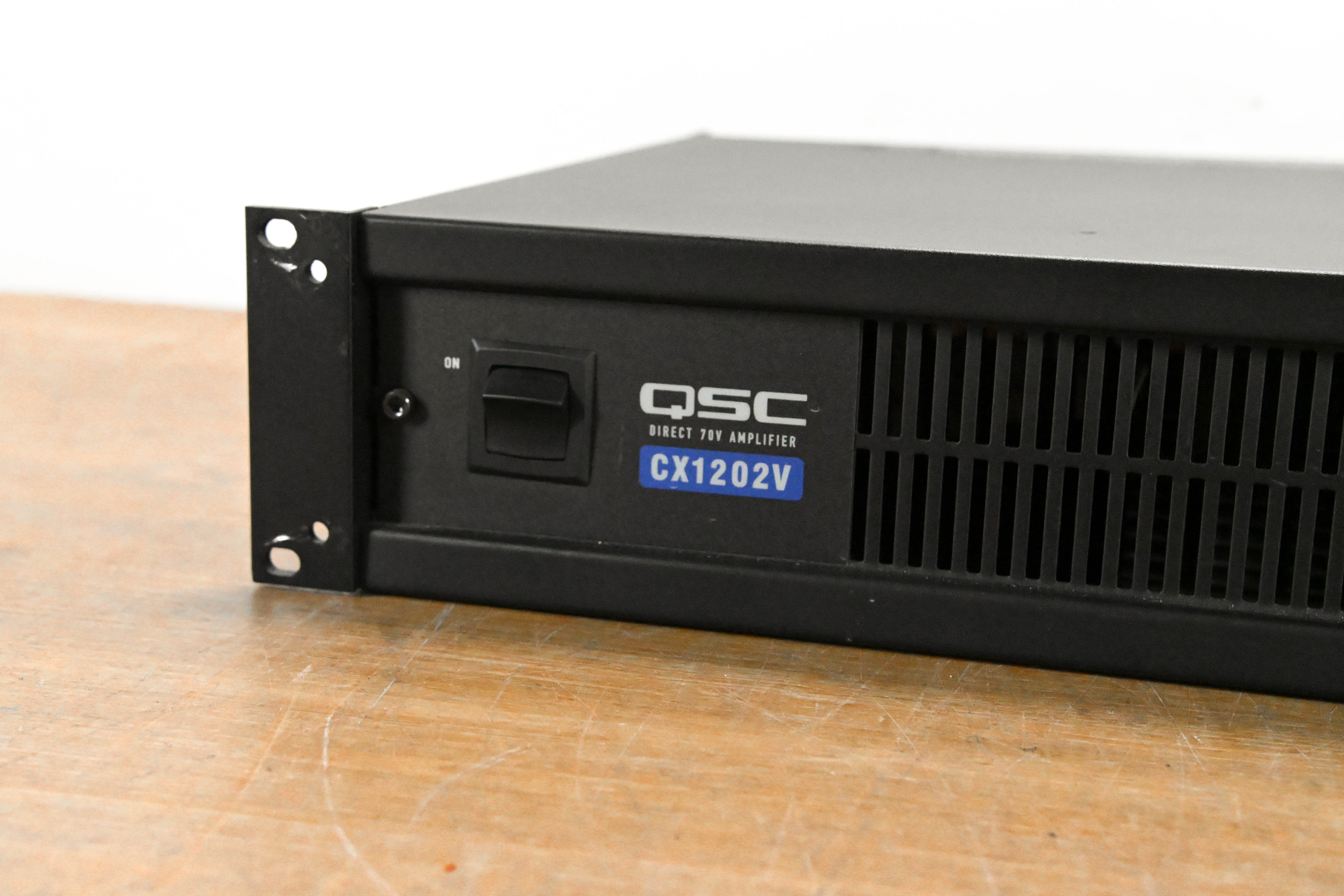QSC CX1202V 1200W 70V 2-Channel Power Amplifier