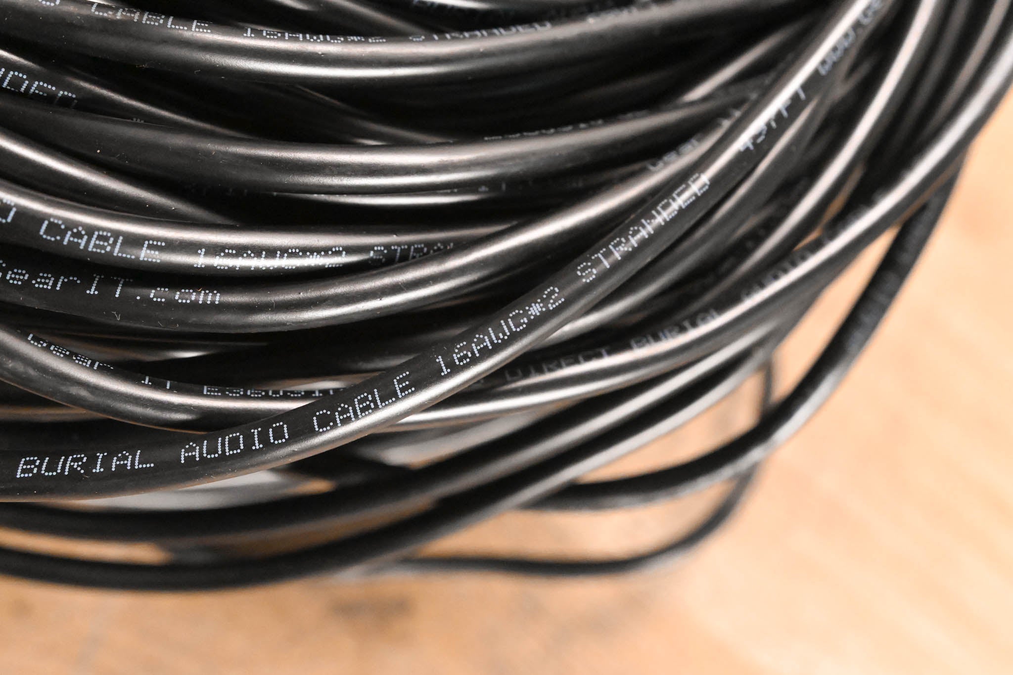 GearIT 16/2 16AWG CL3 In-Wall / Direct Burial Speaker Wire - 500'