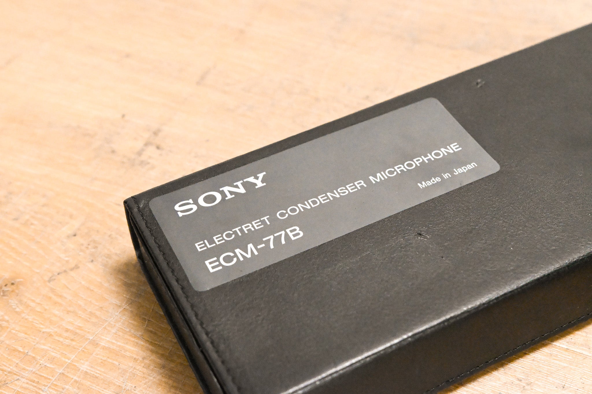 Sony ECM-77B Miniature Omnidirectional Lavalier Mic