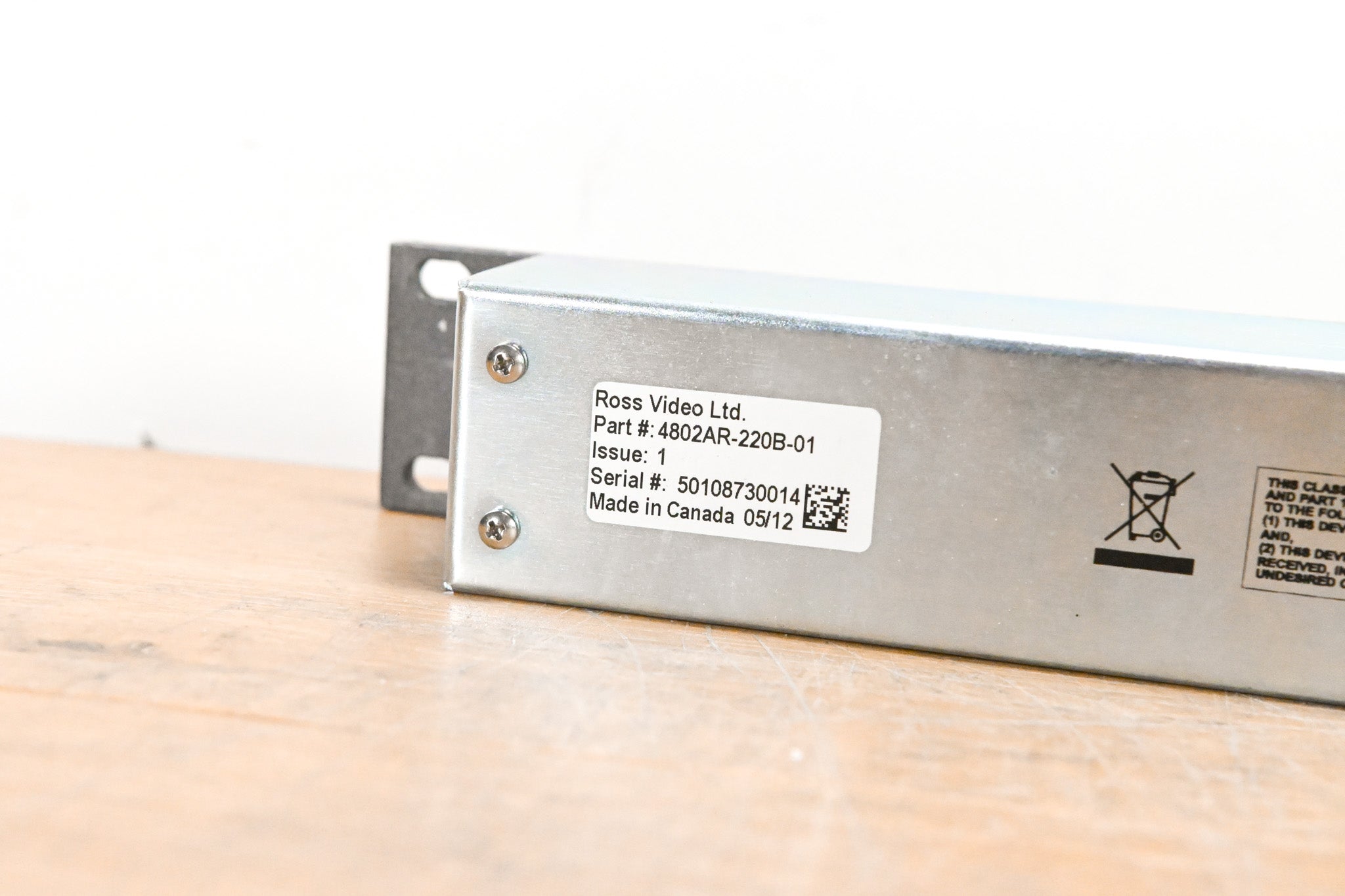 Ross 4802AR-220B 47-Button Auxiliary Control Panel