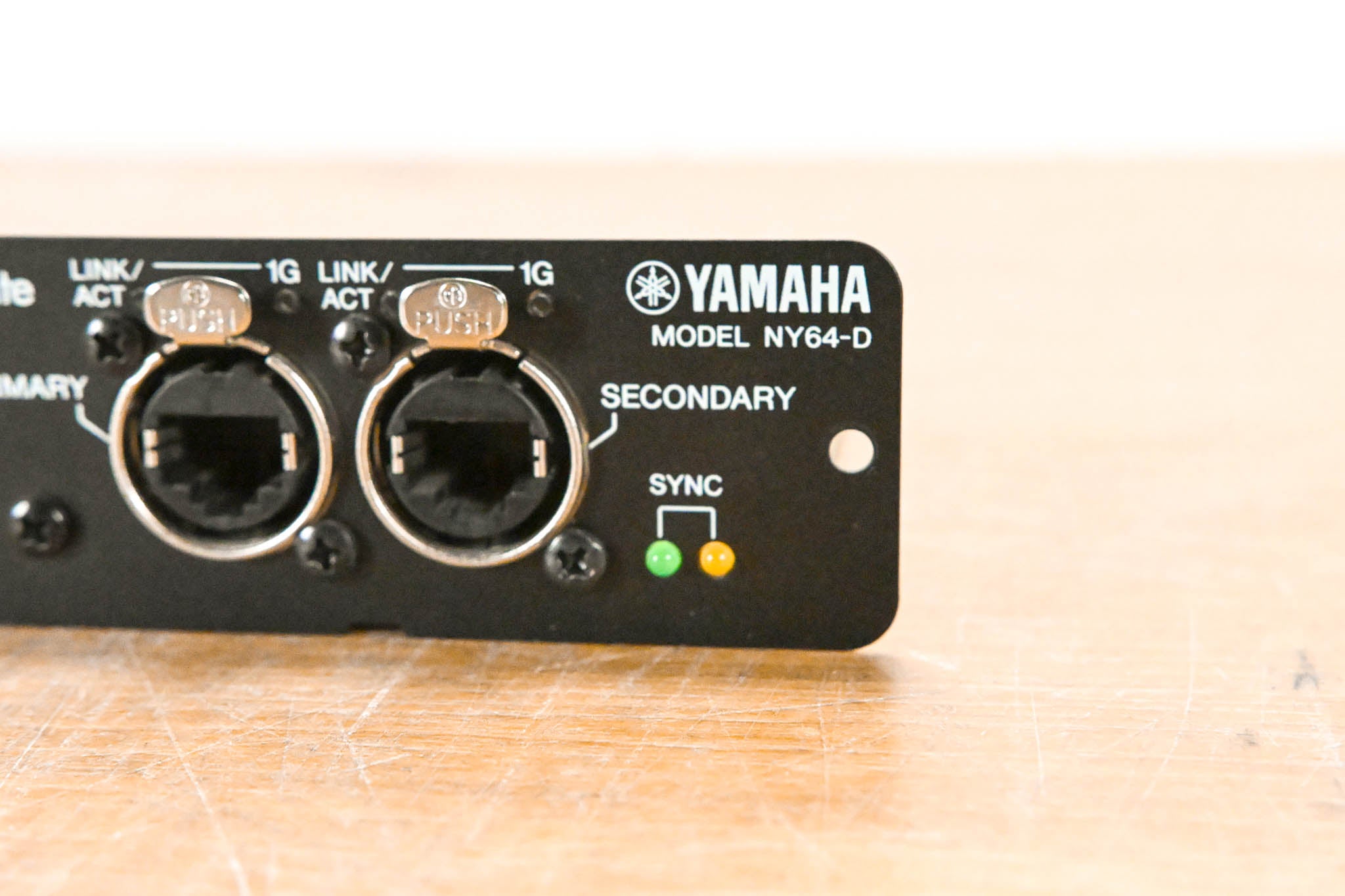 Yamaha NY64-D Dante I/O Expansion Card for TF Mixers