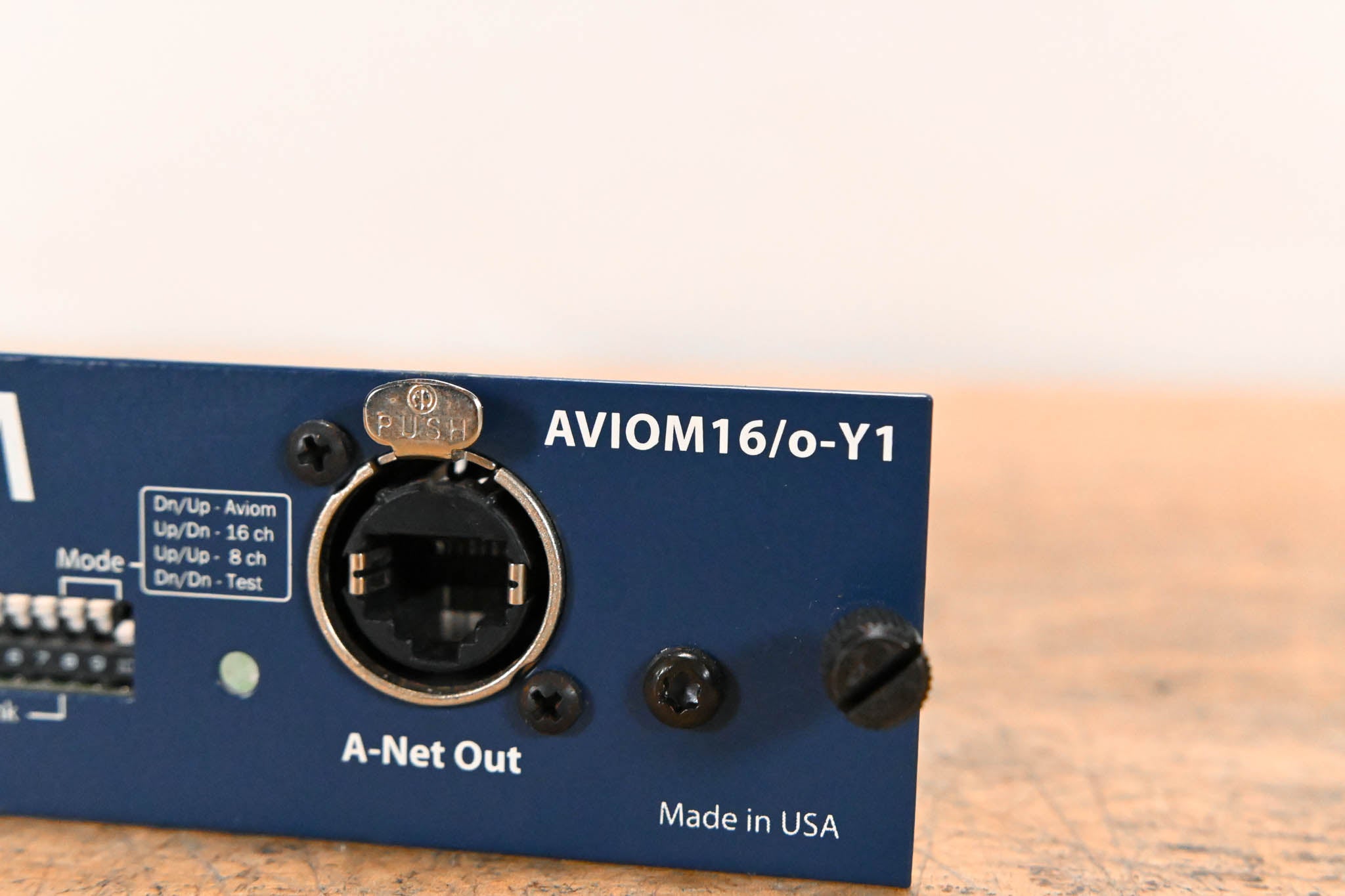 Aviom 16/o-Y1 A-Net Card for Yamaha Digital Products