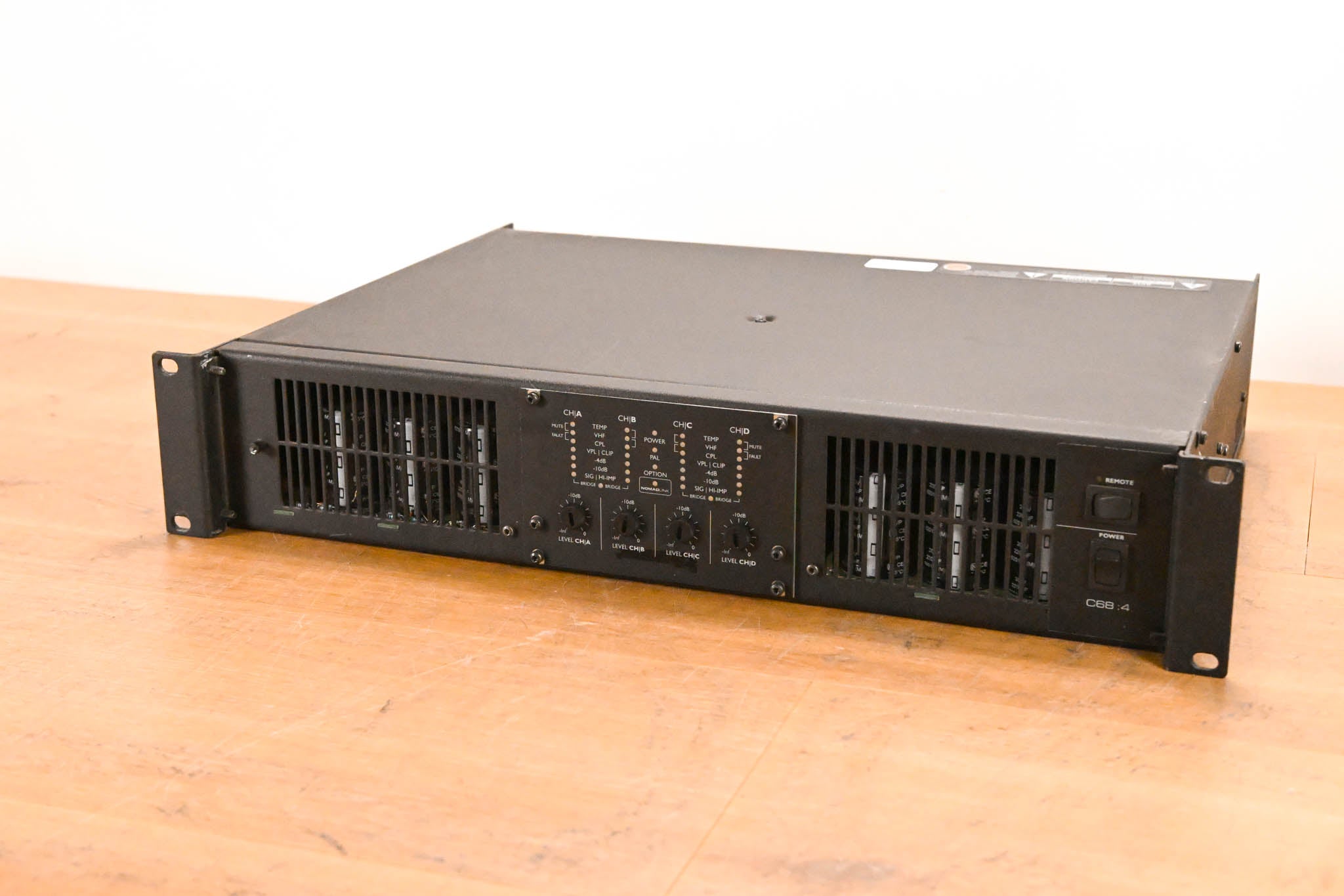 Lab Gruppen C 68:4 6800W Four-Channel Power Amplifier