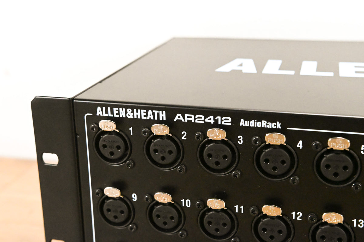Allen & Heath AR2412 24x12 AudioRack for Qu, Avantis, and SQ Mixers
