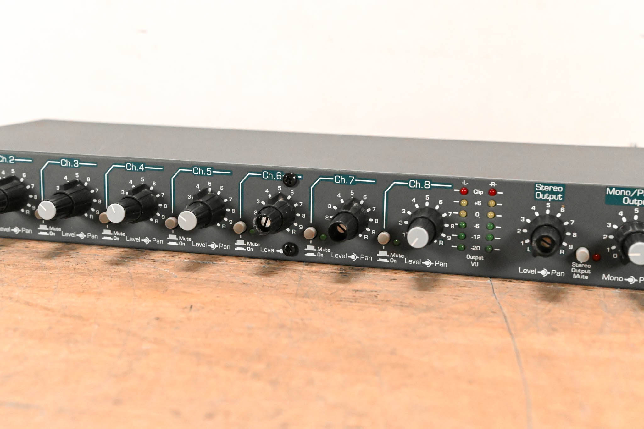 Ashly LX-308B 8-Channel Stereo Line Mixer