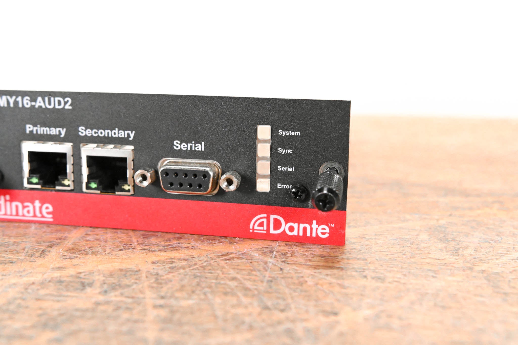 Audinate Dante-MY16-AUD2 16-Channel Dante Network I/O Card