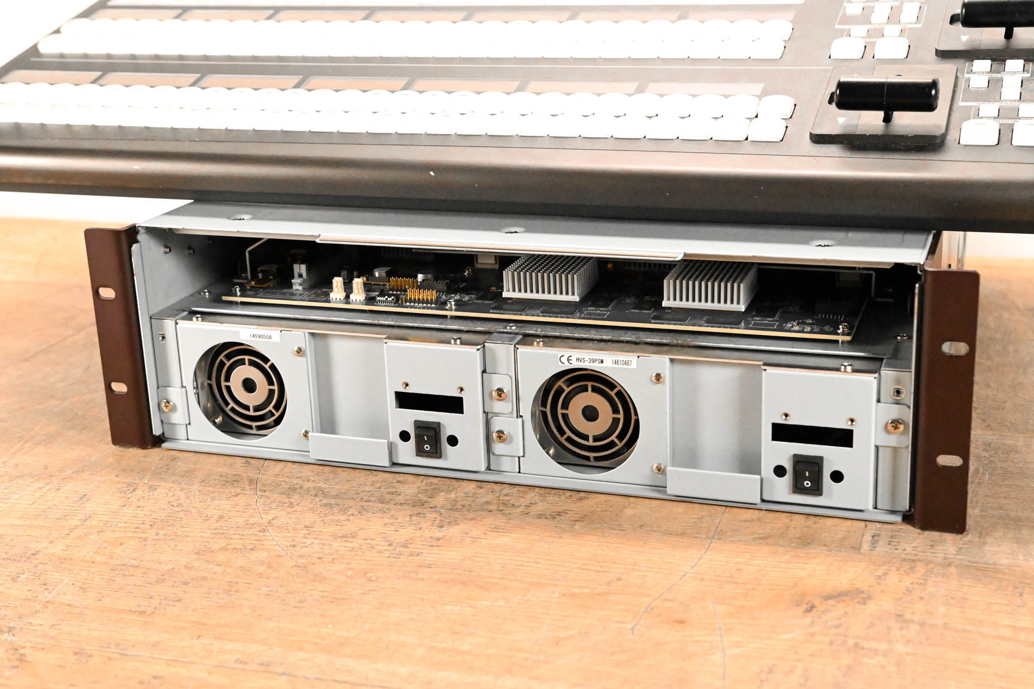 For.A HVS-390HS 2 M/E Video Switcher with HVS-392WOU Control Surface