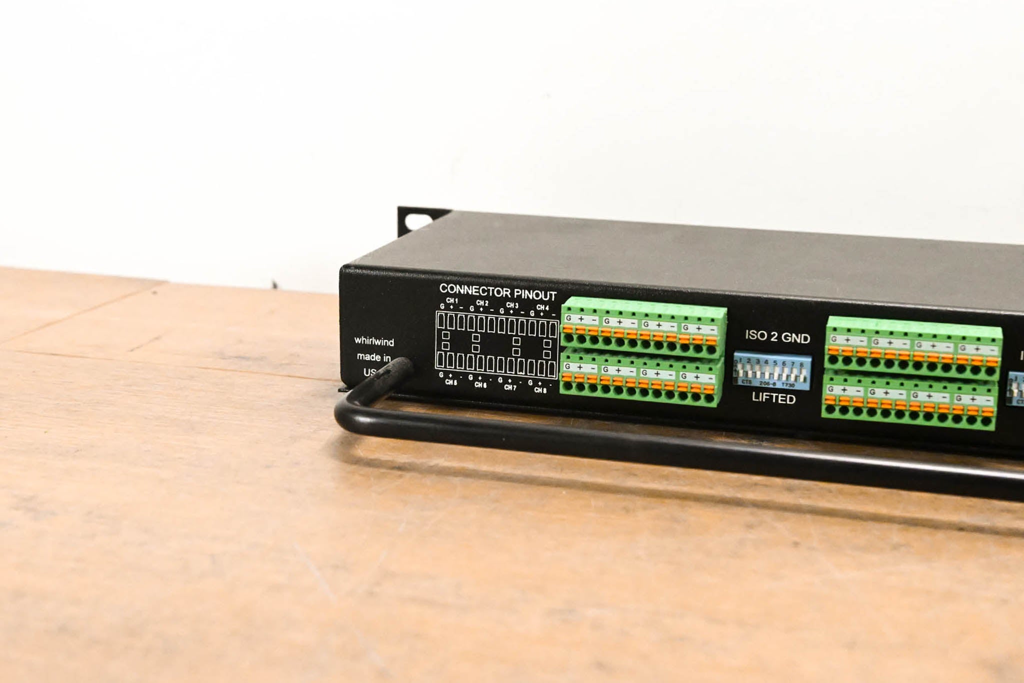 Whirlwind SPC83 8-Channel Mic Splitter w/ 1 Direct & 2 Isolated Outputs