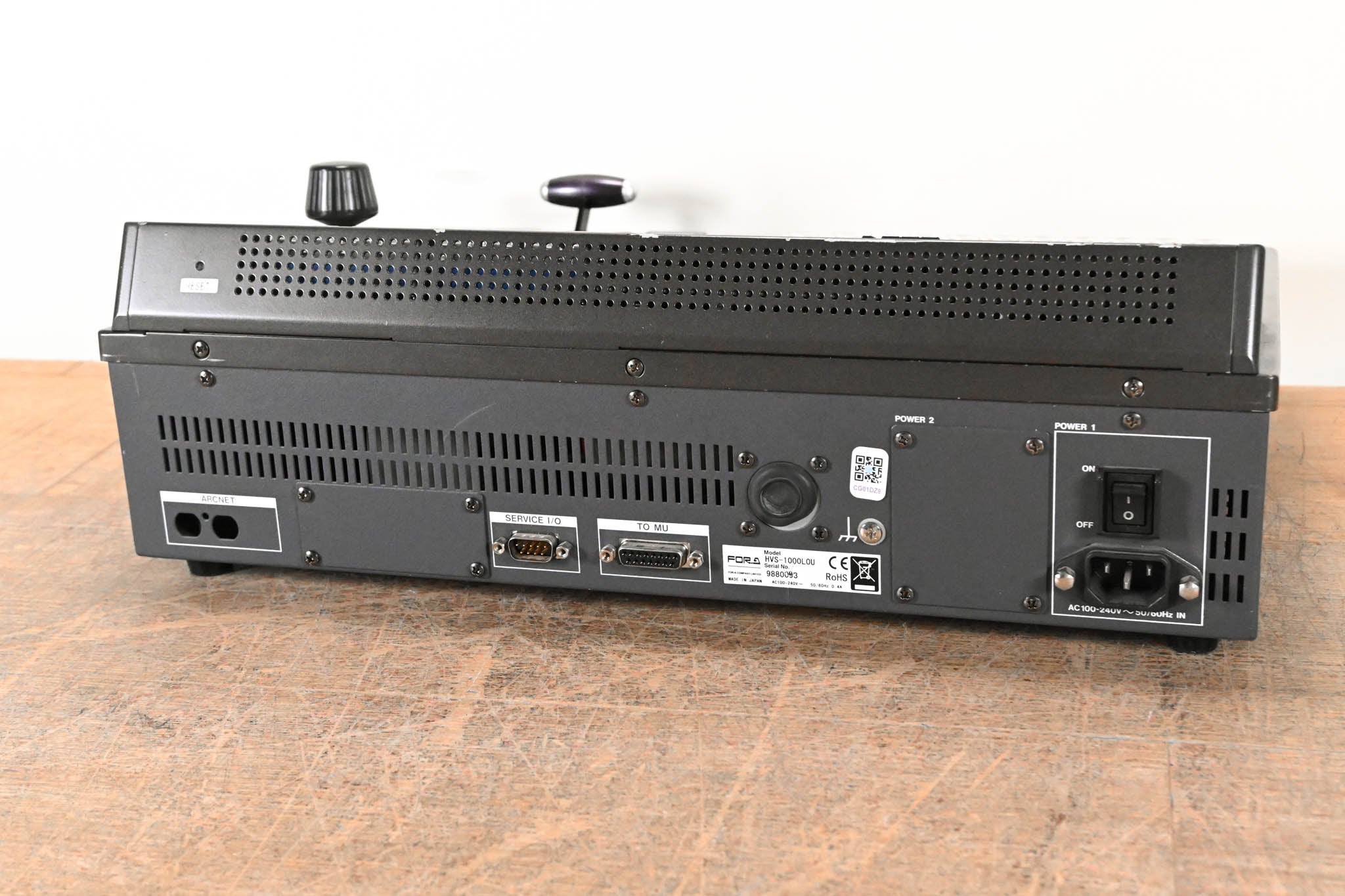 For.A HVS-1000HS 1 M/E HANABI HD/SD Digital Video Switcher CG01DZ9