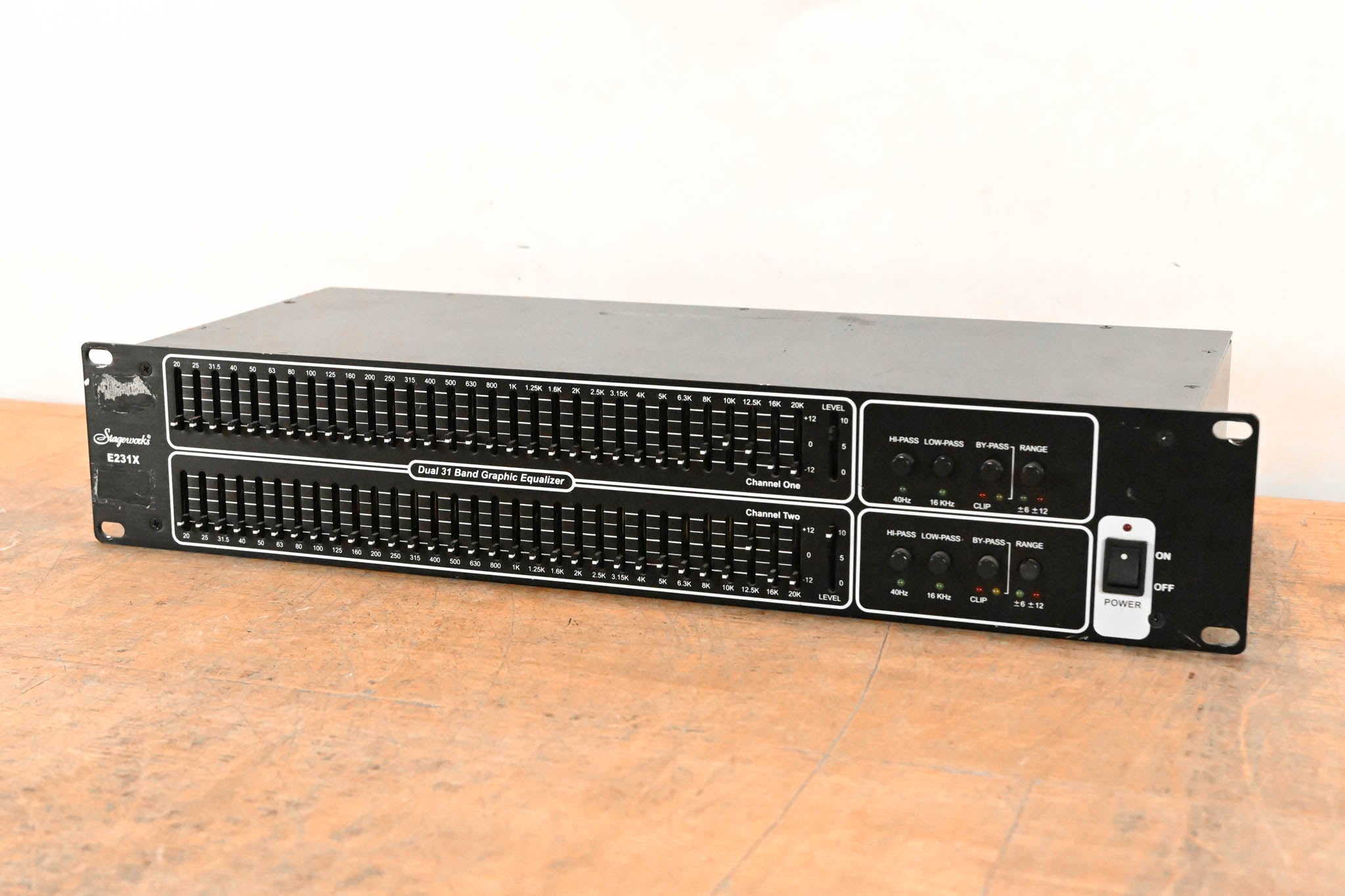 Stageworks E231X Dual 31 Band Graphic Equalizer