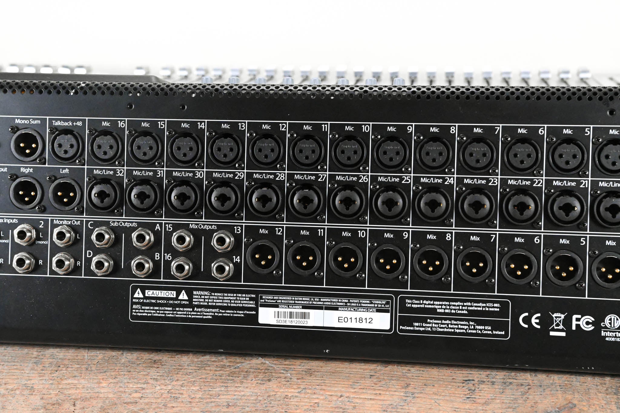 PreSonus StudioLive 32 32-Channel Digital Mixer with USB