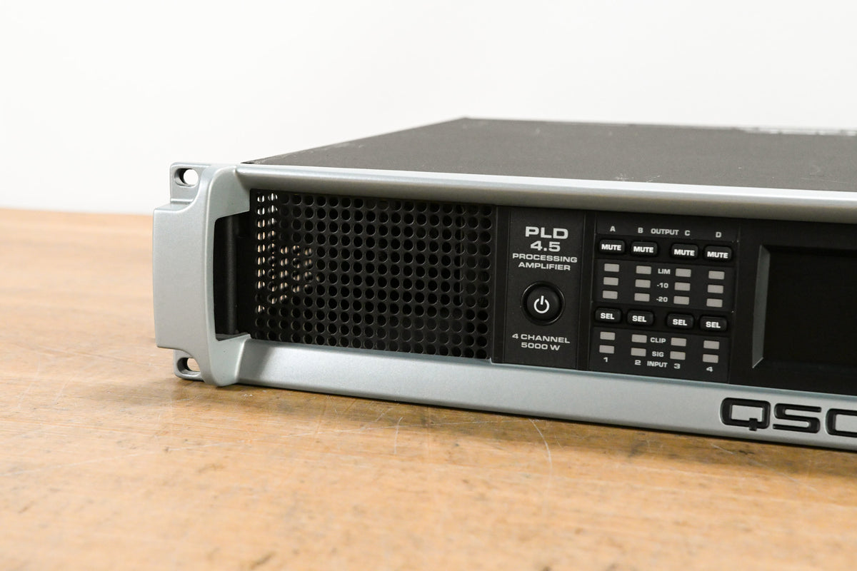 QSC PLD4.5 Four-Channel Power Amplifier with DSP