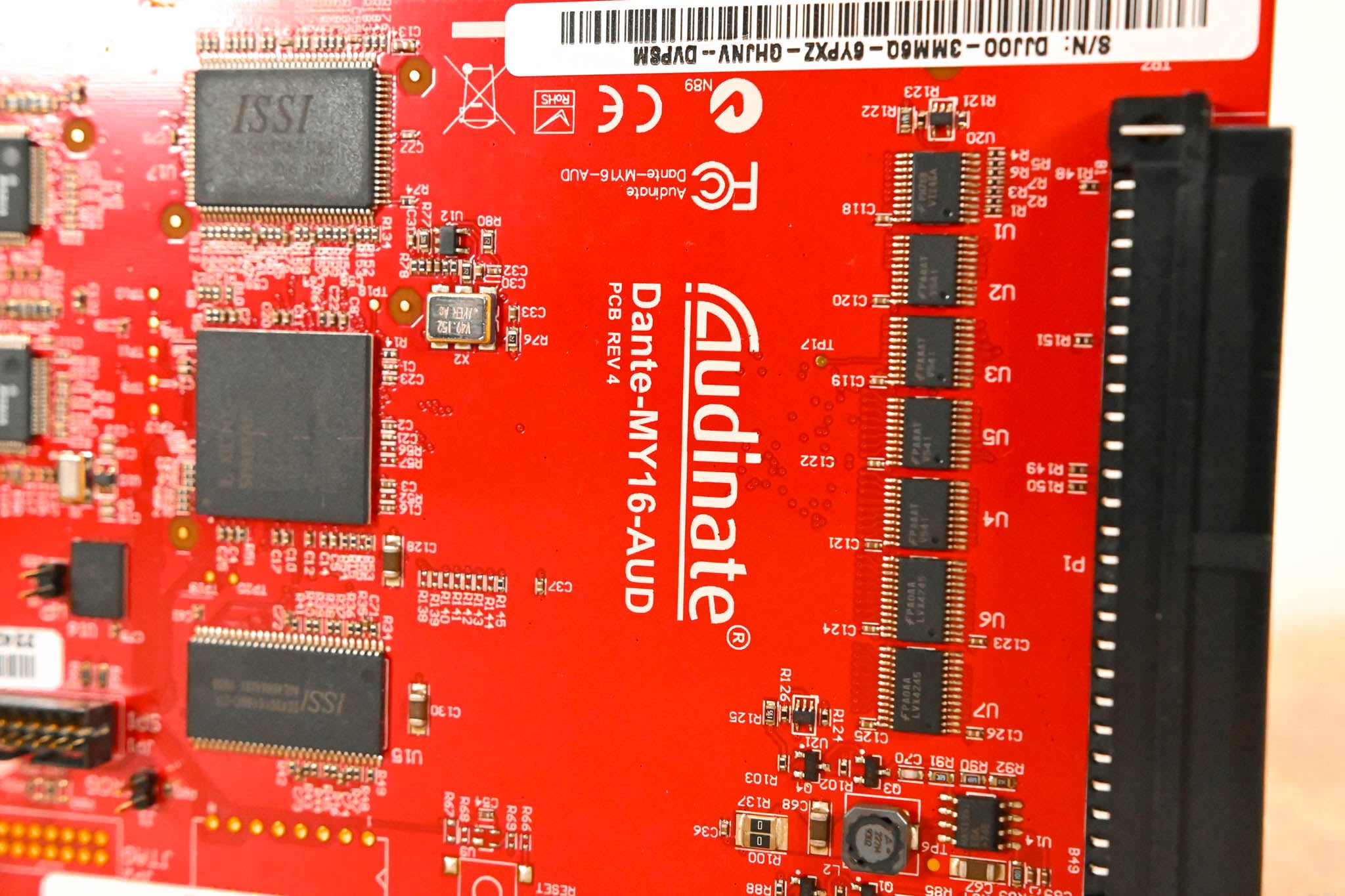 Audinate Dante-MY16-AUD 16-Channel Dante Network I/O Card