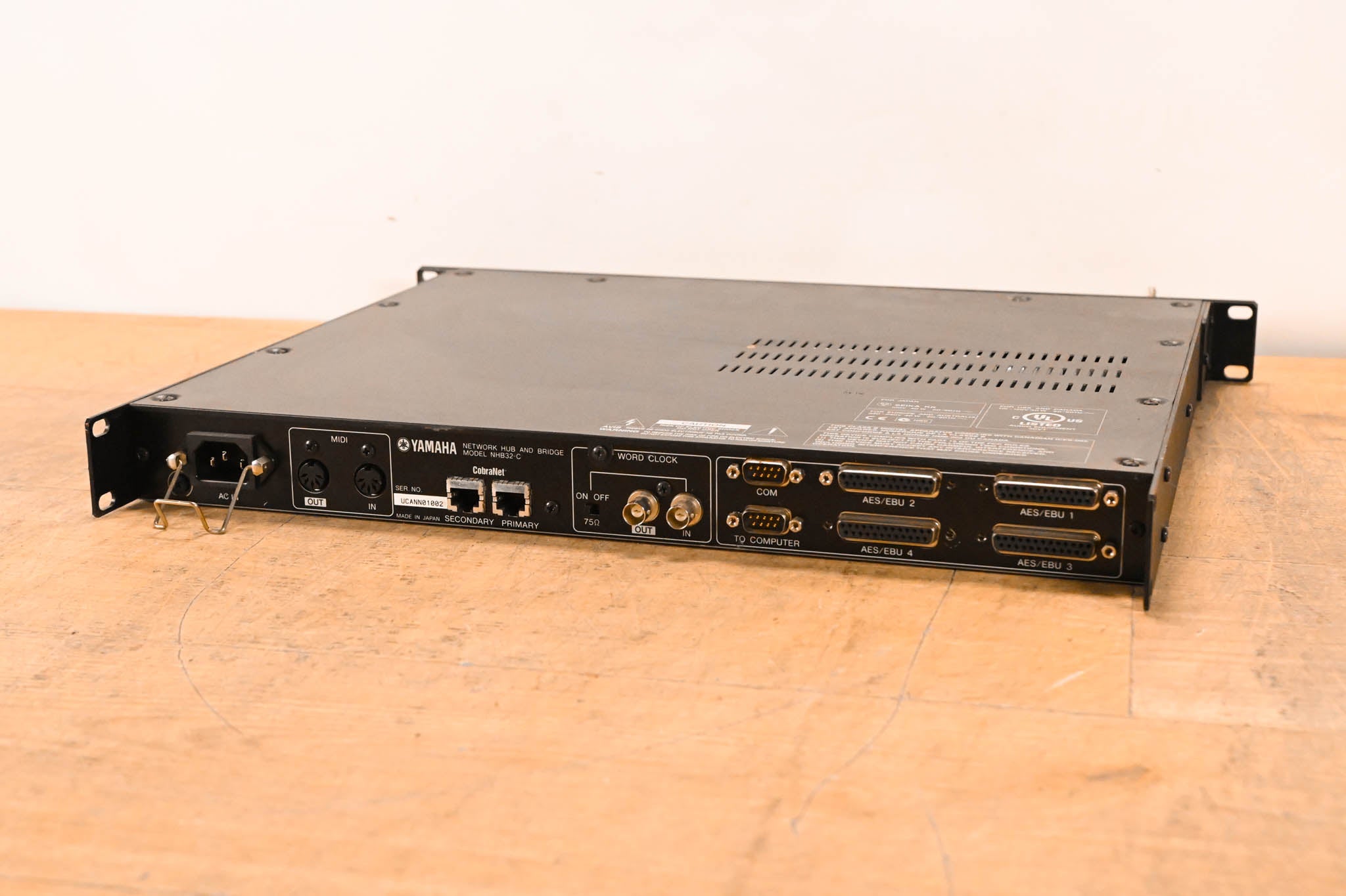 Yamaha NHB32-C CobraNet Network Hub and Bridge