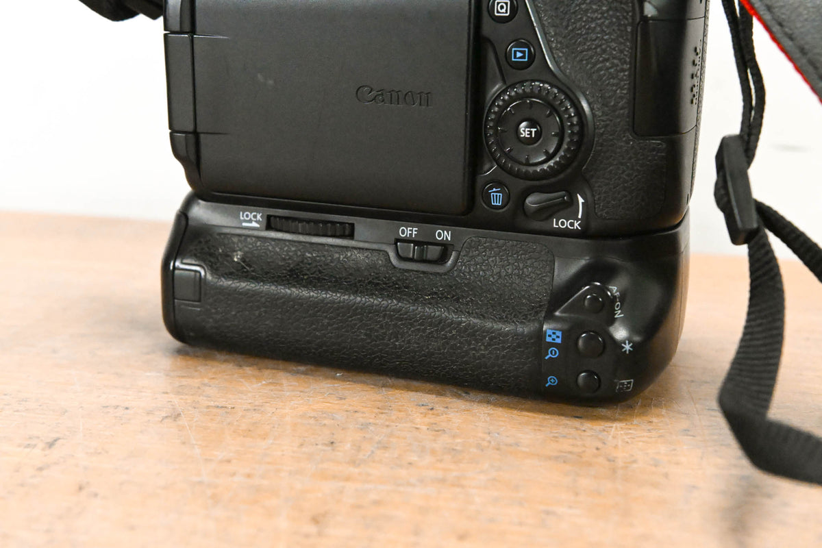 Canon EOS 80D DSLR Camera Body w/ Battery Grip