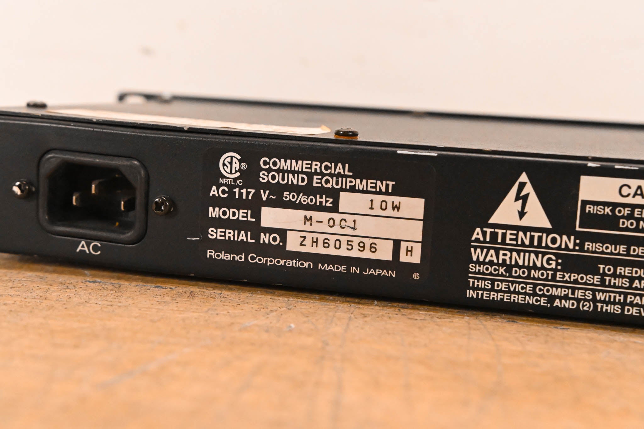 Roland M-OC1 Orchestra Sound Expansion 1RU Module