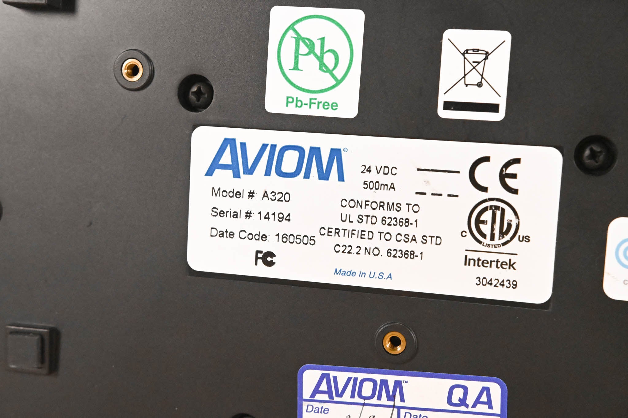 Aviom A320 16-Channel Personal Mixer