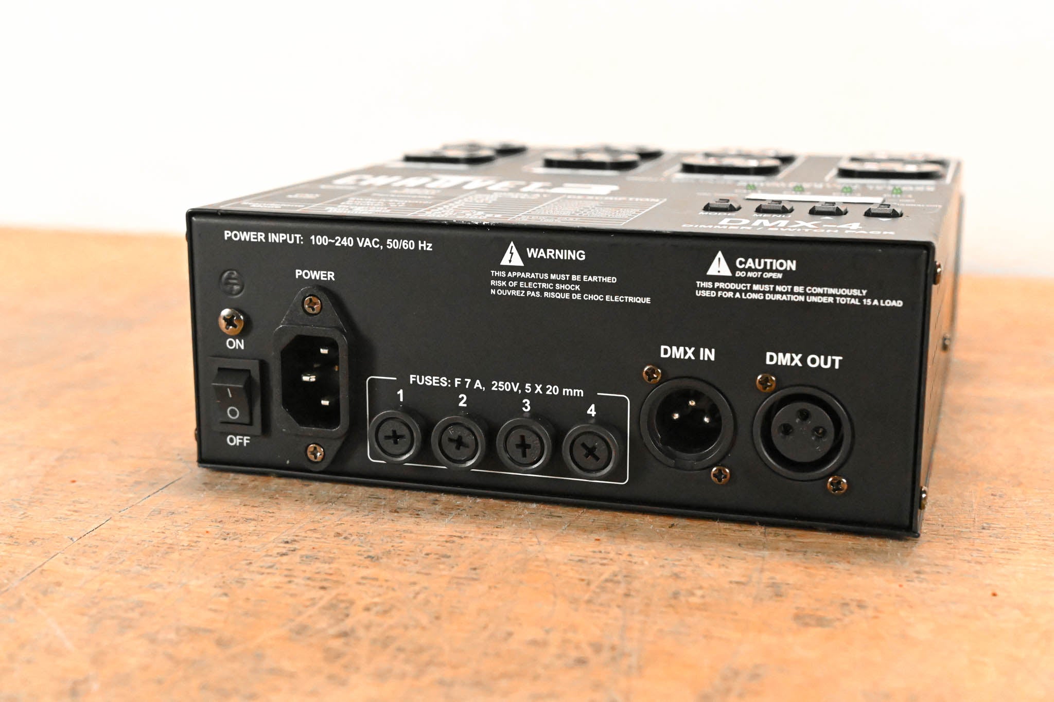 Chauvet DMX-4 4-Channel DMX Dimmer/Relay Pack