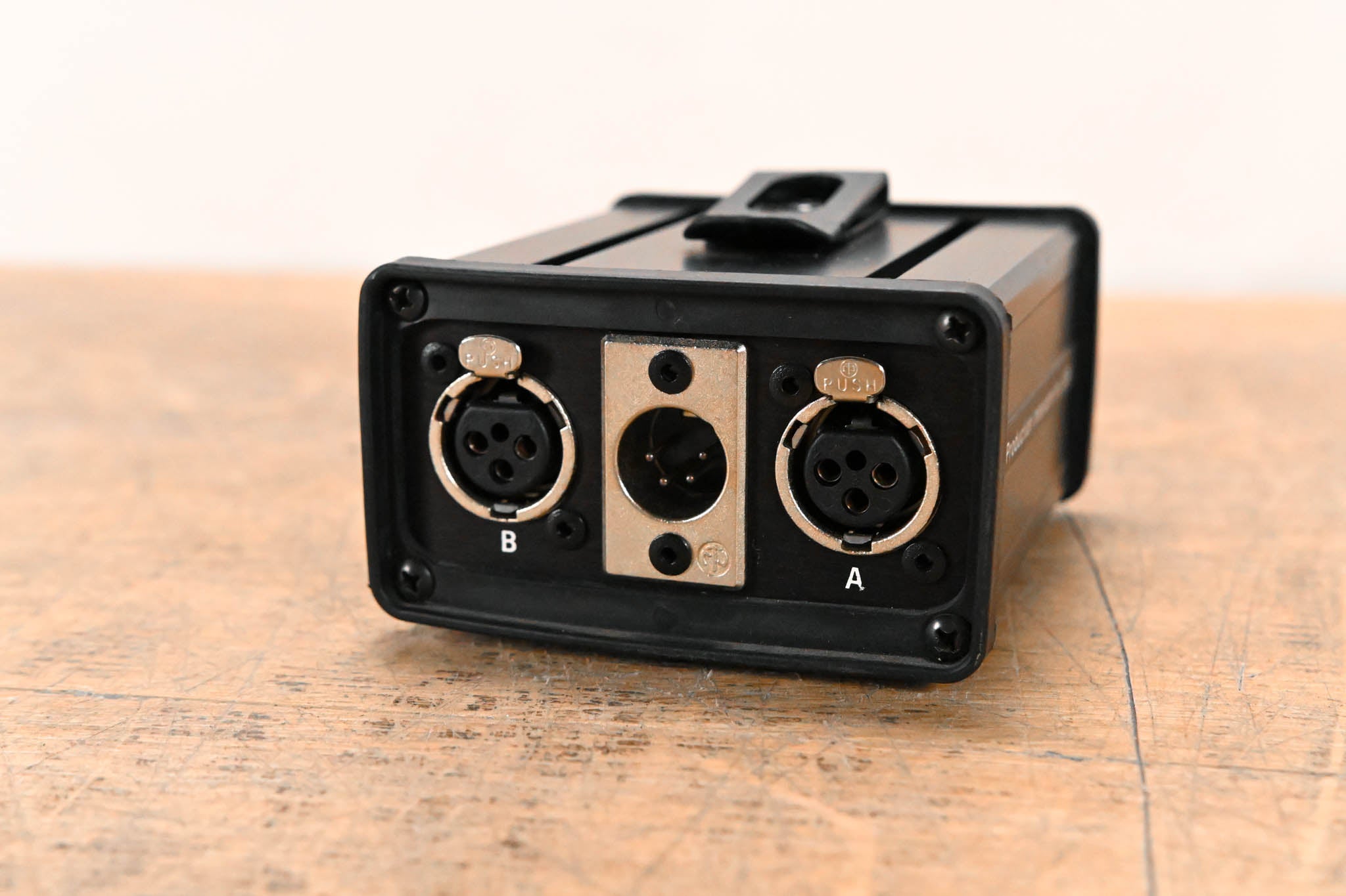Production Intercom BP-2 2-Channel Headset Station Belt Pack