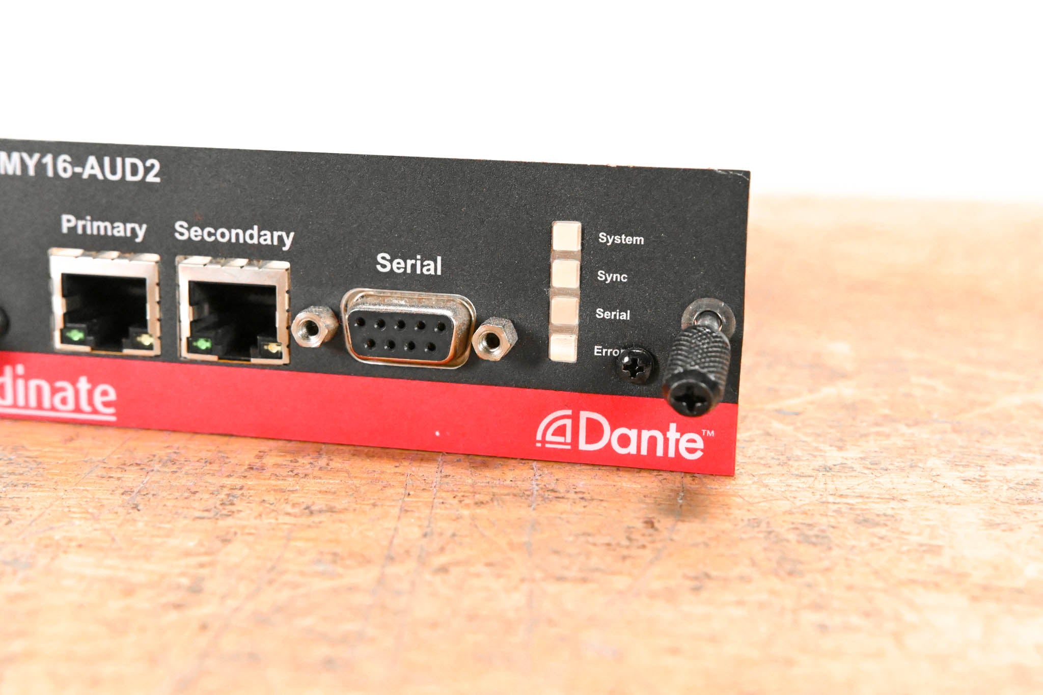 Audinate Dante-MY16-AUD2 16-Channel Dante Network I/O Card