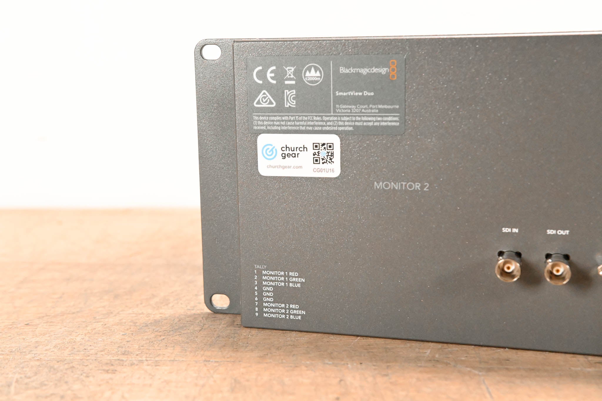 Blackmagic Design Smartview Duo 2 Dual 8" LCD Monitors (NO POWER SUPPLY)