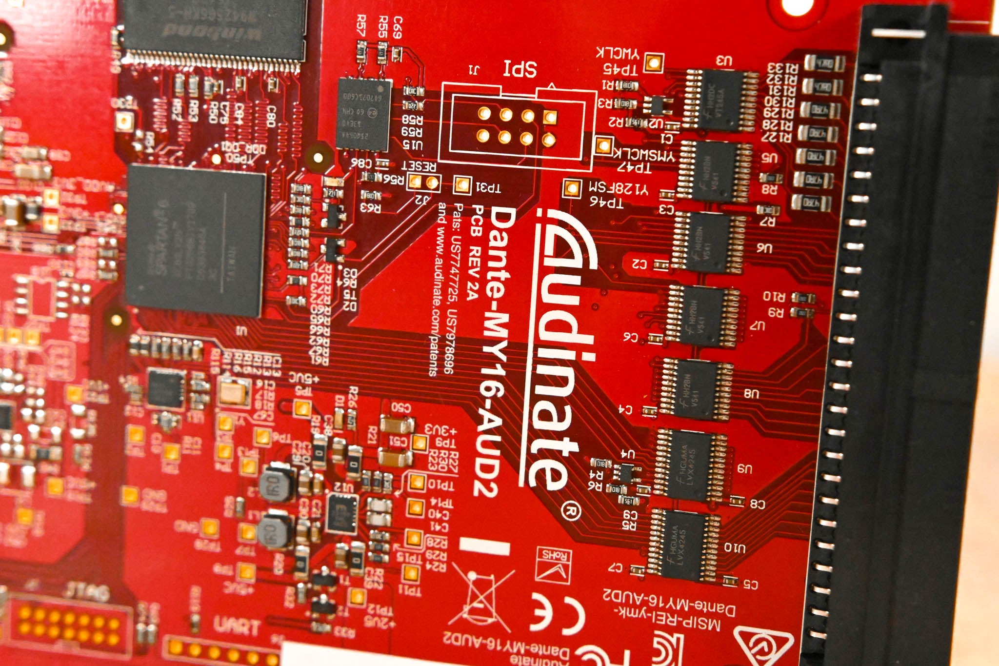 Audinate Dante-MY16-AUD2 16-Channel Dante Network I/O Card