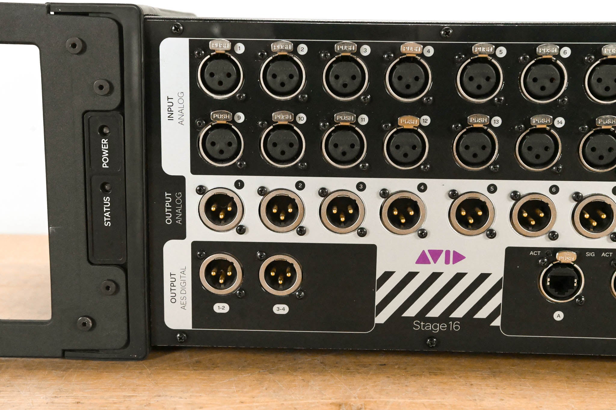AVID Venue Stage 16 Remote I/O Stage Rack for S3L Digital Mixing System