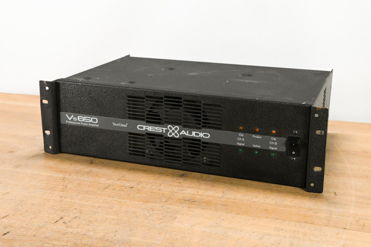 Crest Audio VS650 2-Channel Power Amplifier