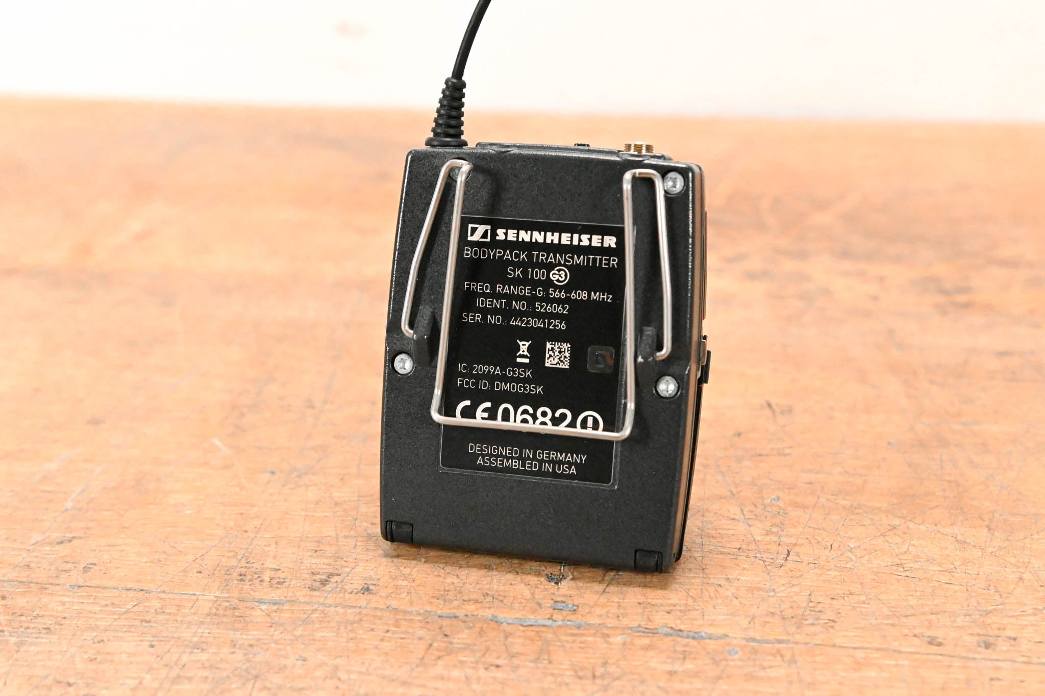 Sennheiser ew 100 G3 Bodypack Wireless System - G Range: 566-608 MHz