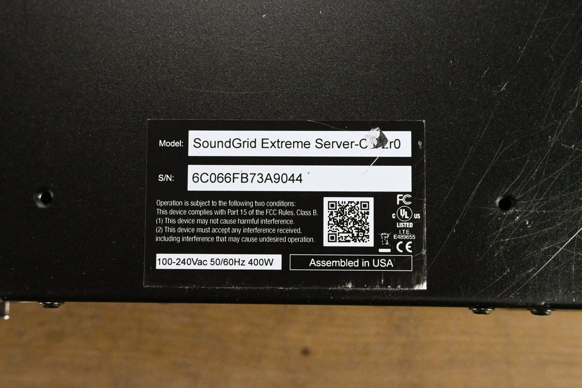 Waves SoundGrid Extreme Server-C X9 DSP Server (V2r0)