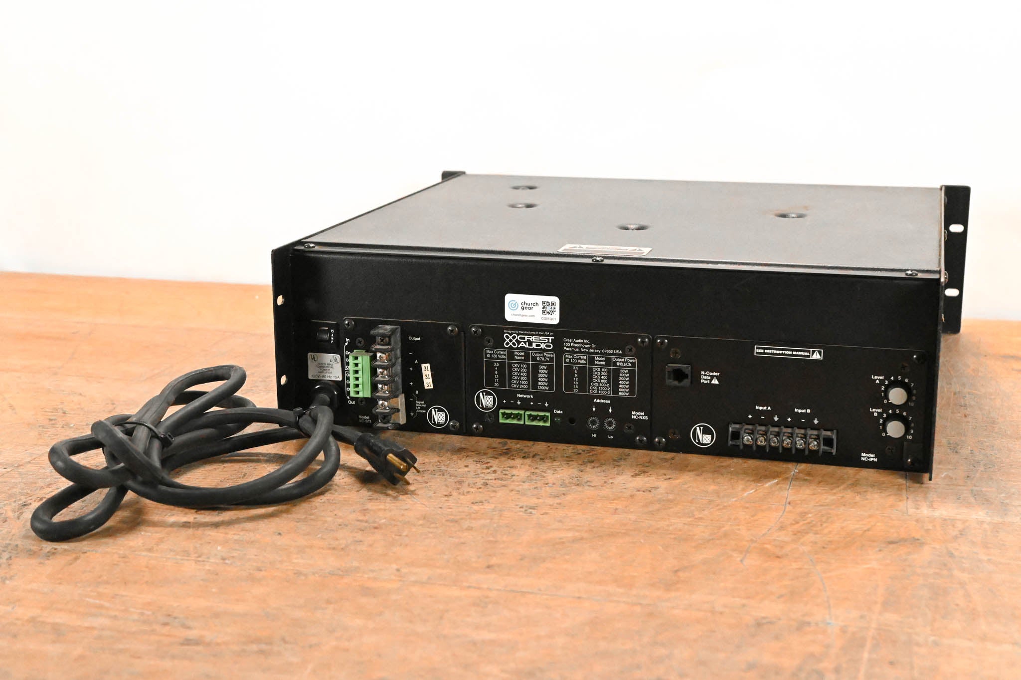 Crest Audio CKS800 Power Processing Amplifier