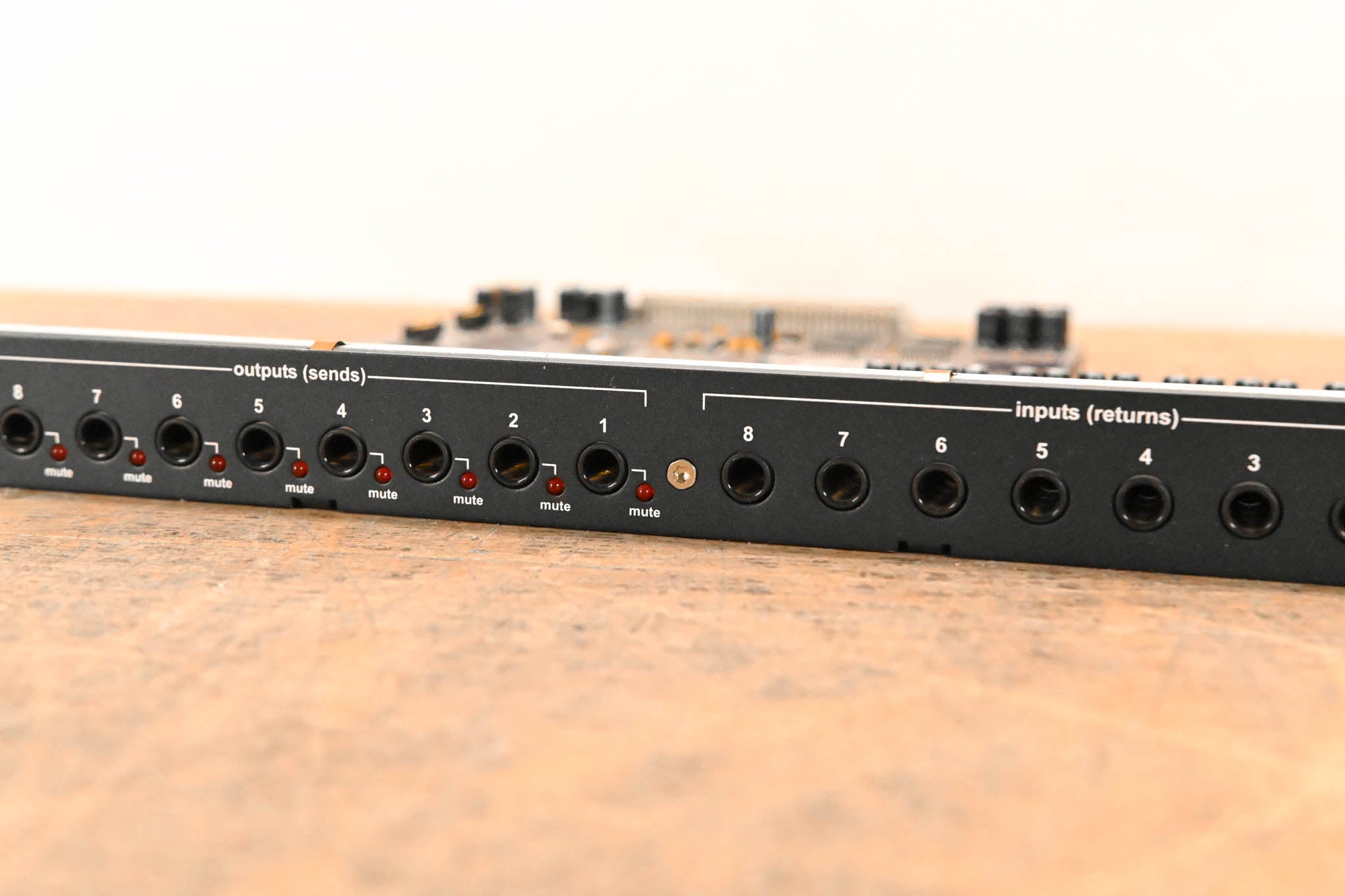 Midas DL443 Analog 8 Input, 8 Output Card with 1/4" TRS Connectors