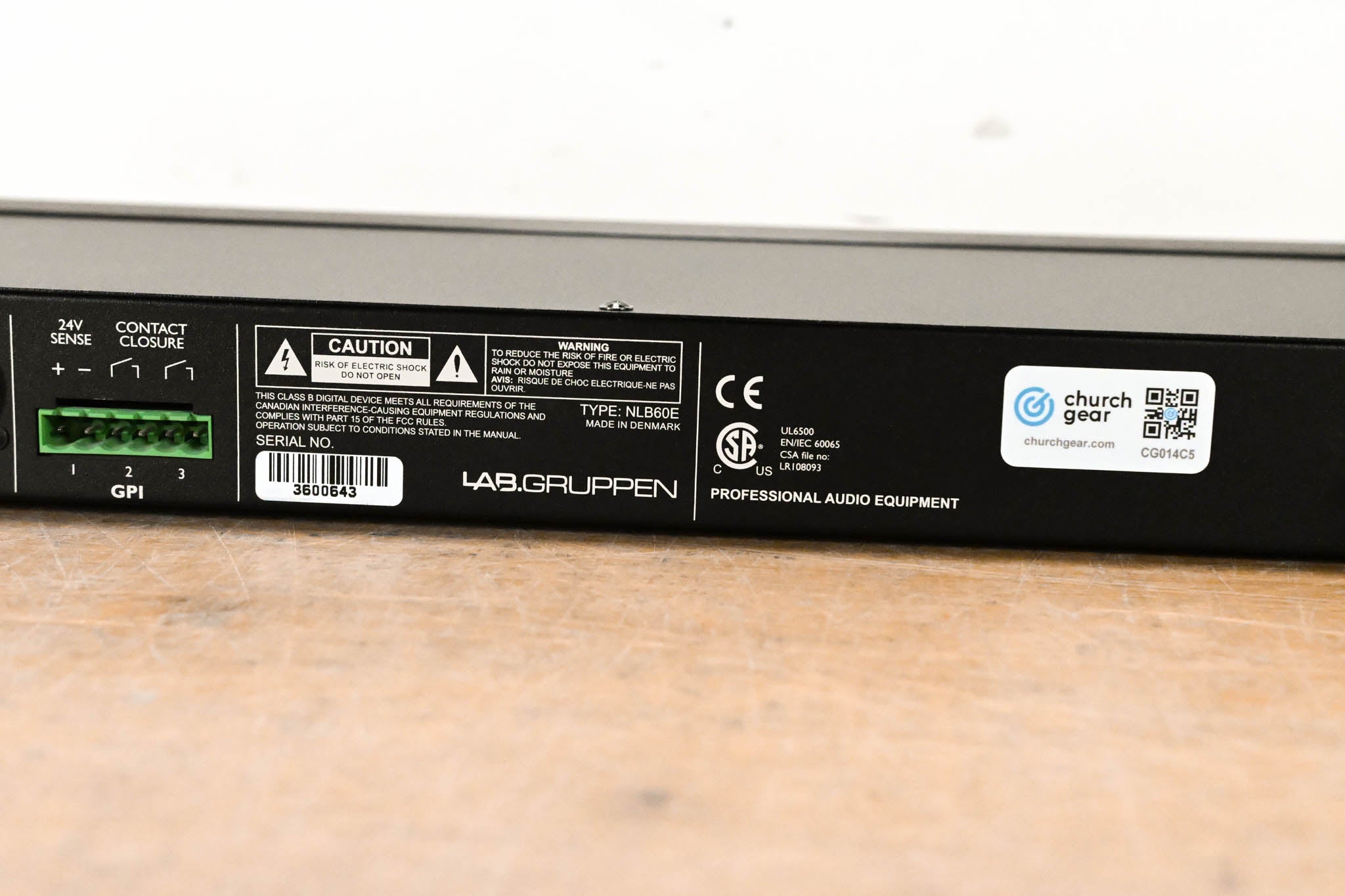 Lab Gruppen NLB-60E NomadLink Bridge and Network Controller
