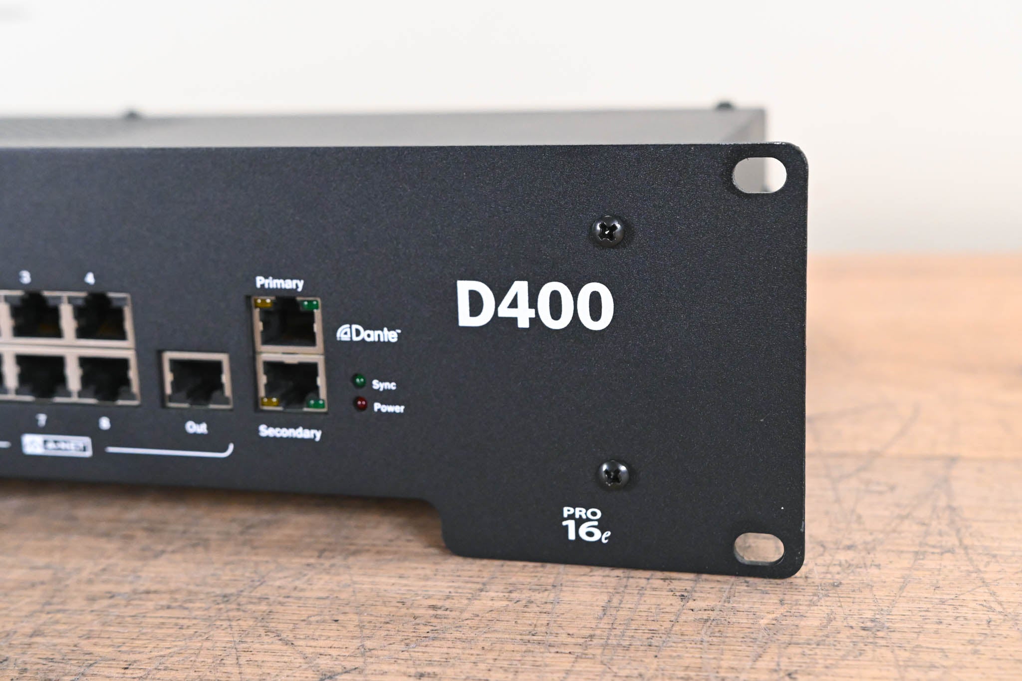 Aviom D400-Dante A-Net Distributor with Dante Connectivity