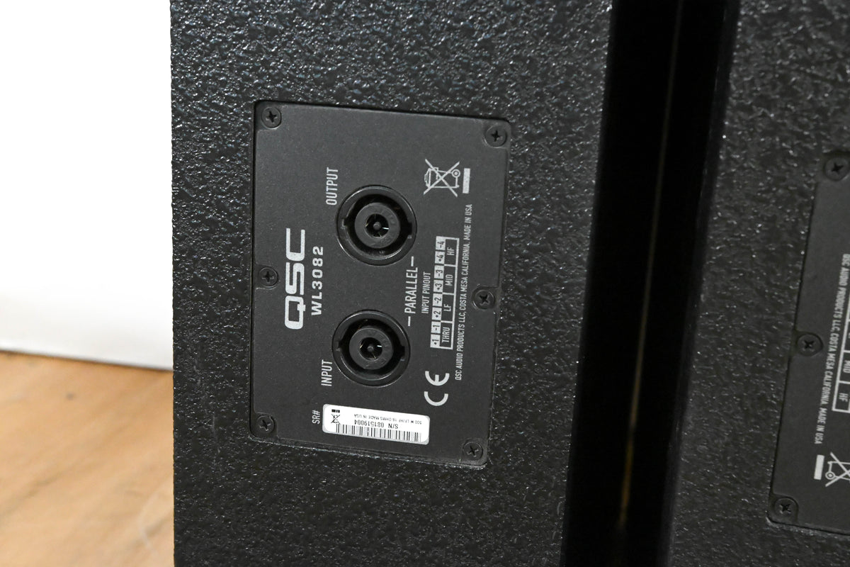 QSC WL3082 WideLine-8 3-Way Line Array Loudspeaker (PAIR)