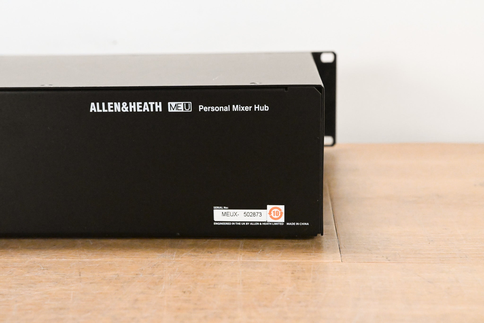 Allen & Heath ME-U 10-Port PoE Monitor Hub for ME-1 Mixers w/ Input Card