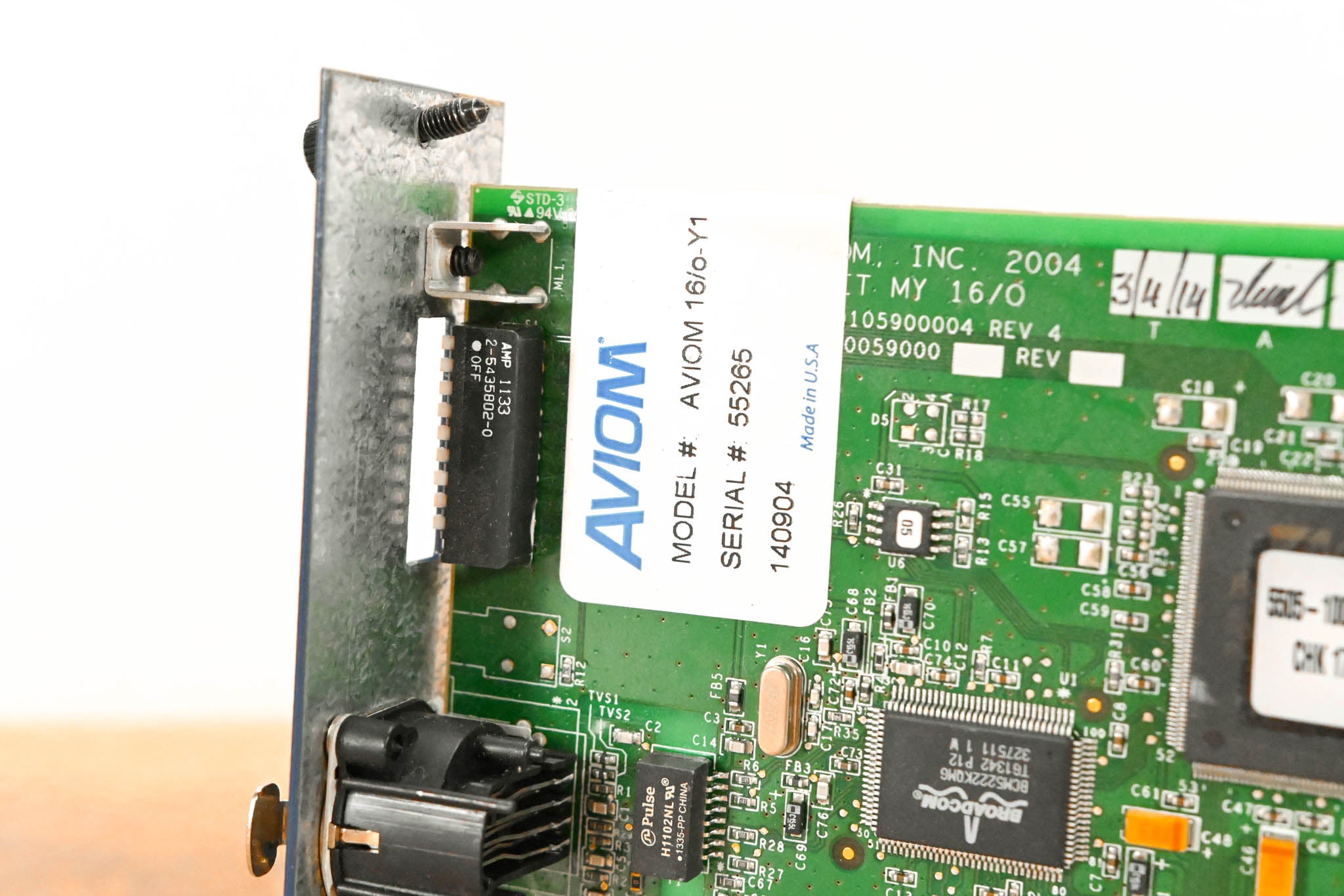 Aviom 16/o-Y1 A-Net Card for Yamaha Digital Products