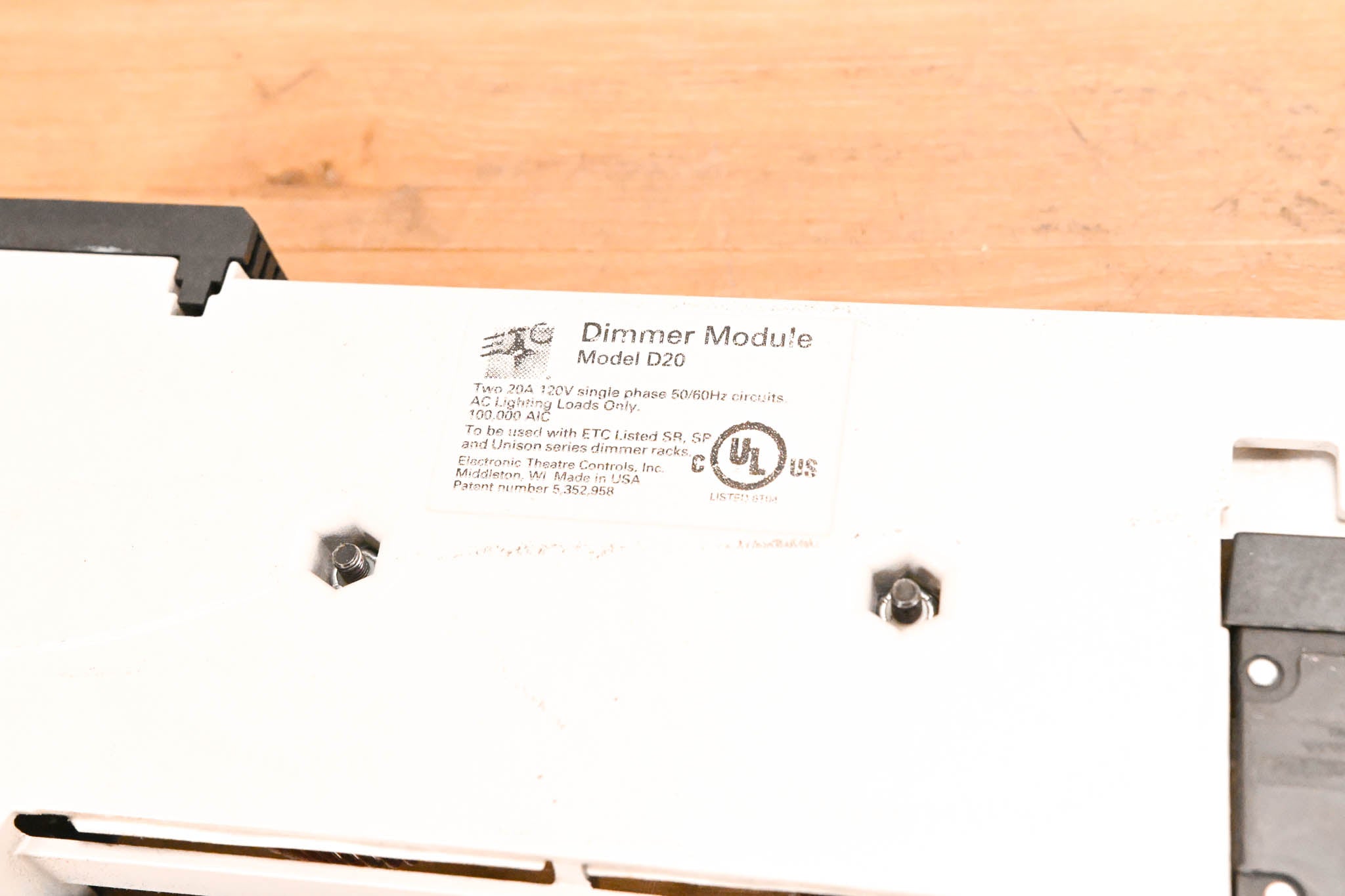ETC D20 Dual 20A Dimmer Module (PAIR)