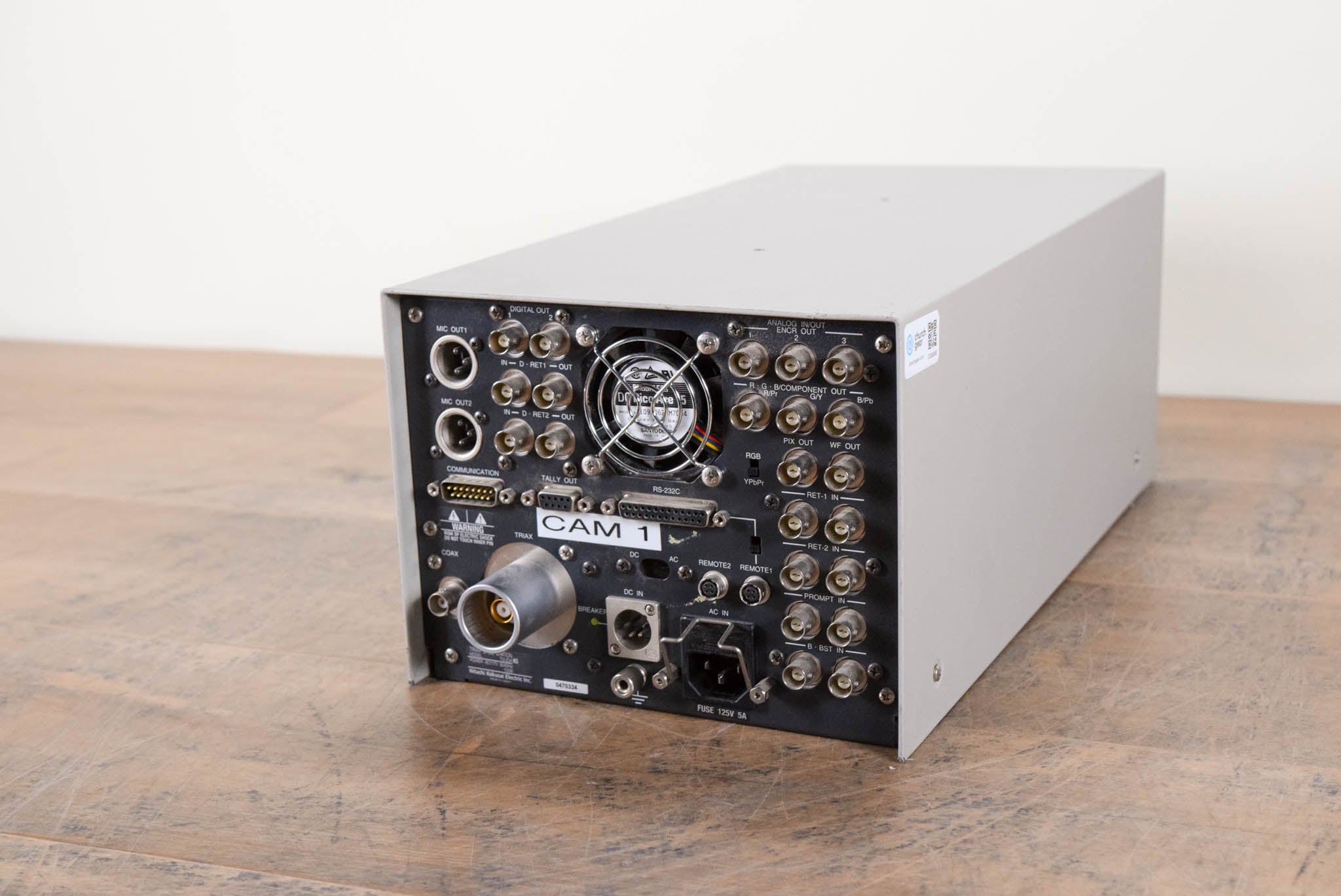 Hitachi TU-Z3A Camera Control Unit Triax Base Station CG00SN5