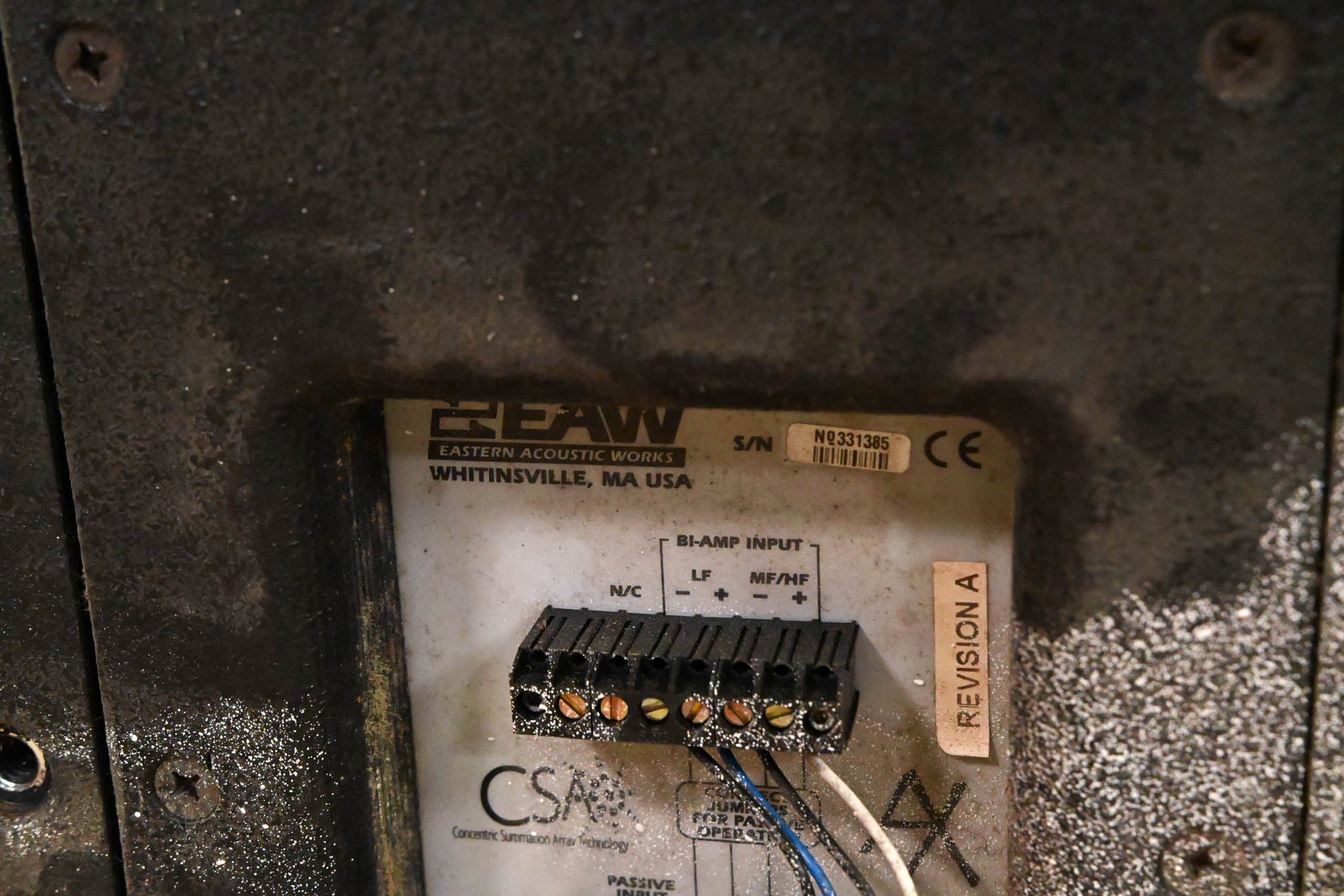 EAW AX366 3-Way Passive Full-Range Loudspeaker (PAIR)