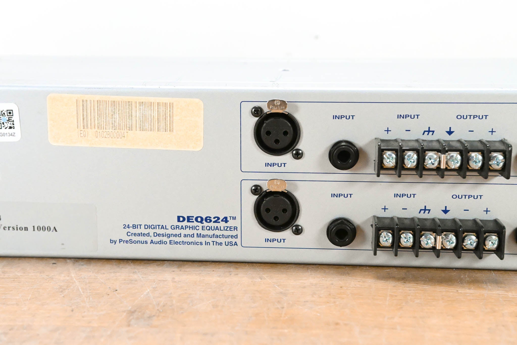 PreSonus DEQ624 24-Bit Digital Stereo 31-Band Graphic Equalizer