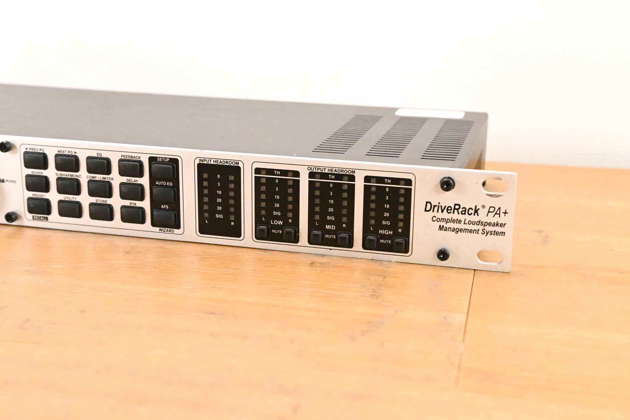 dbx DriveRack PA+ Complete Loudspeaker Management System