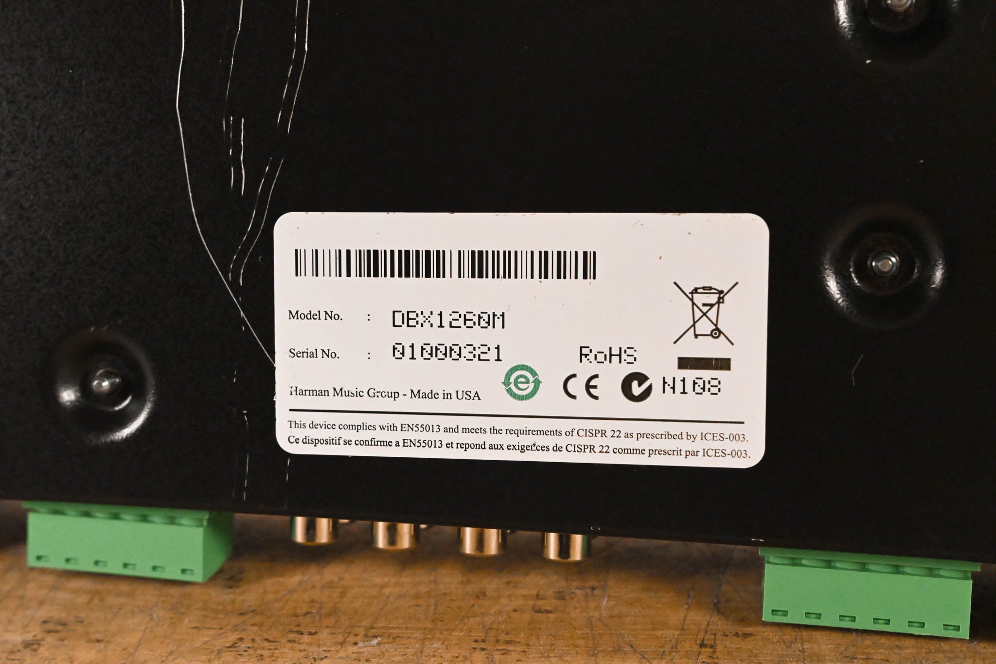 dbx ZonePRO 1260M Digital Zone Processor