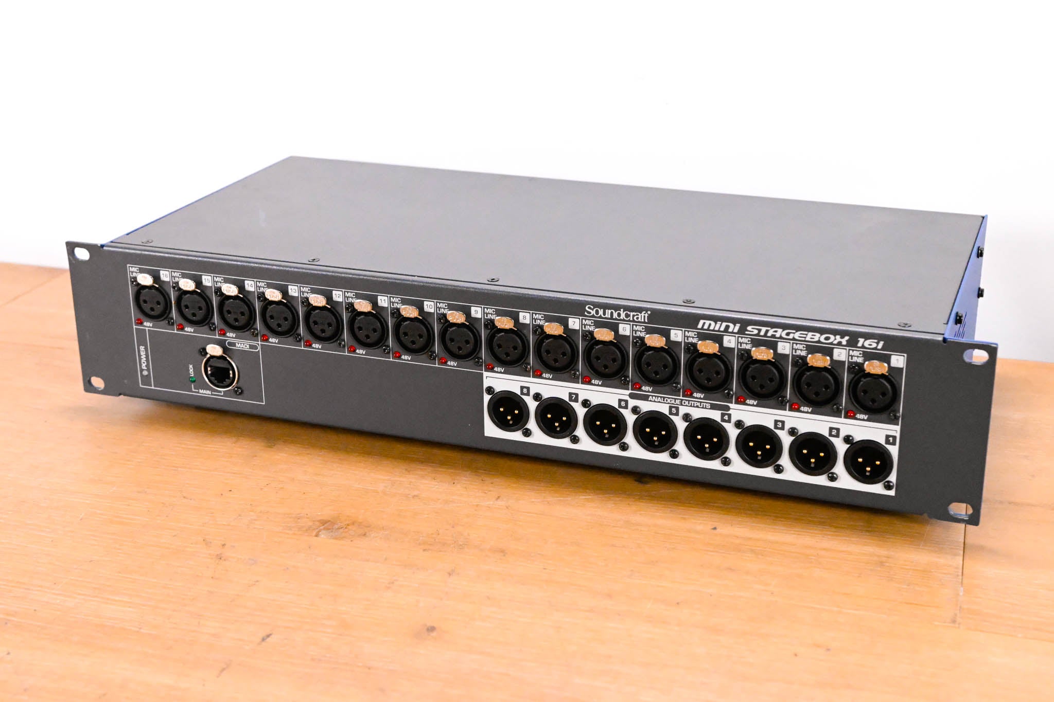 Soundcraft Mini Stagebox 16i US 16-Channel Digital Stagebox